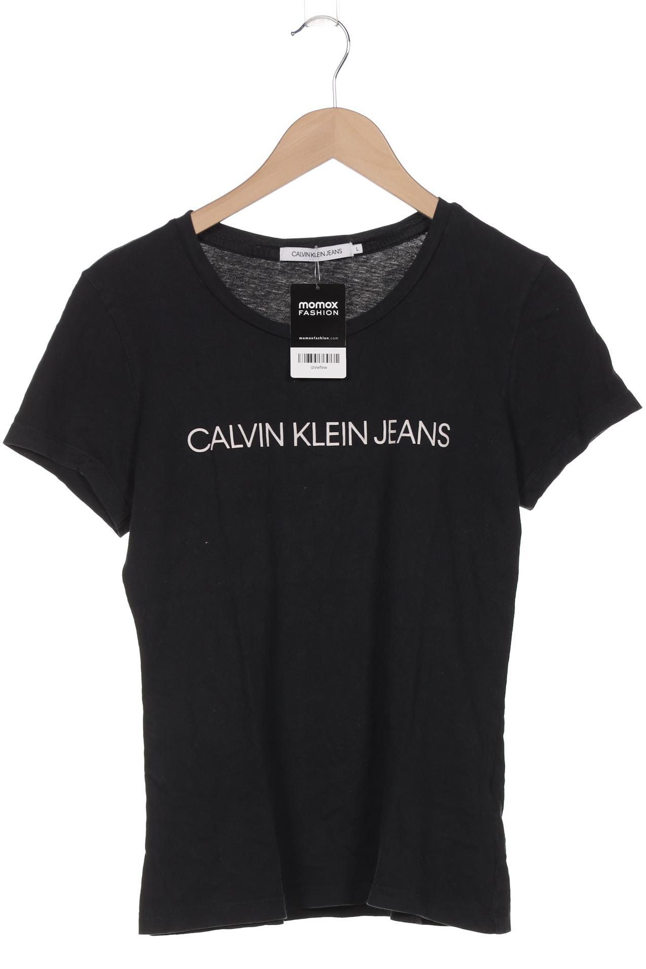 

Calvin Klein Jeans Damen T-Shirt, schwarz, Gr. 42