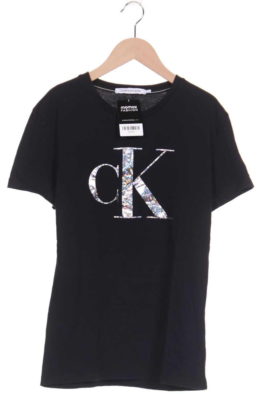 

Calvin Klein Jeans Damen T-Shirt, schwarz, Gr. 42
