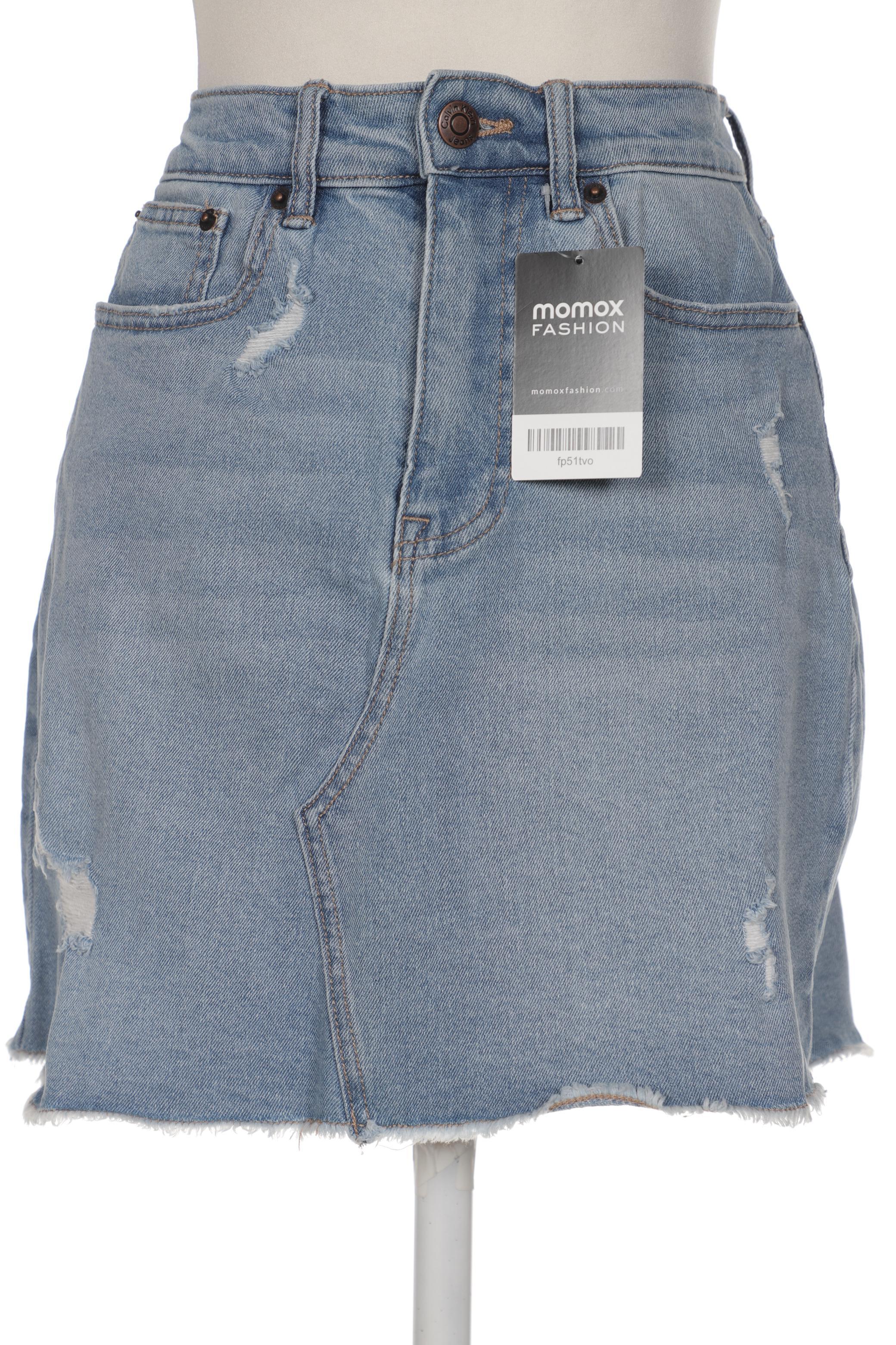 

Calvin Klein Jeans Damen Rock, blau, Gr. 36