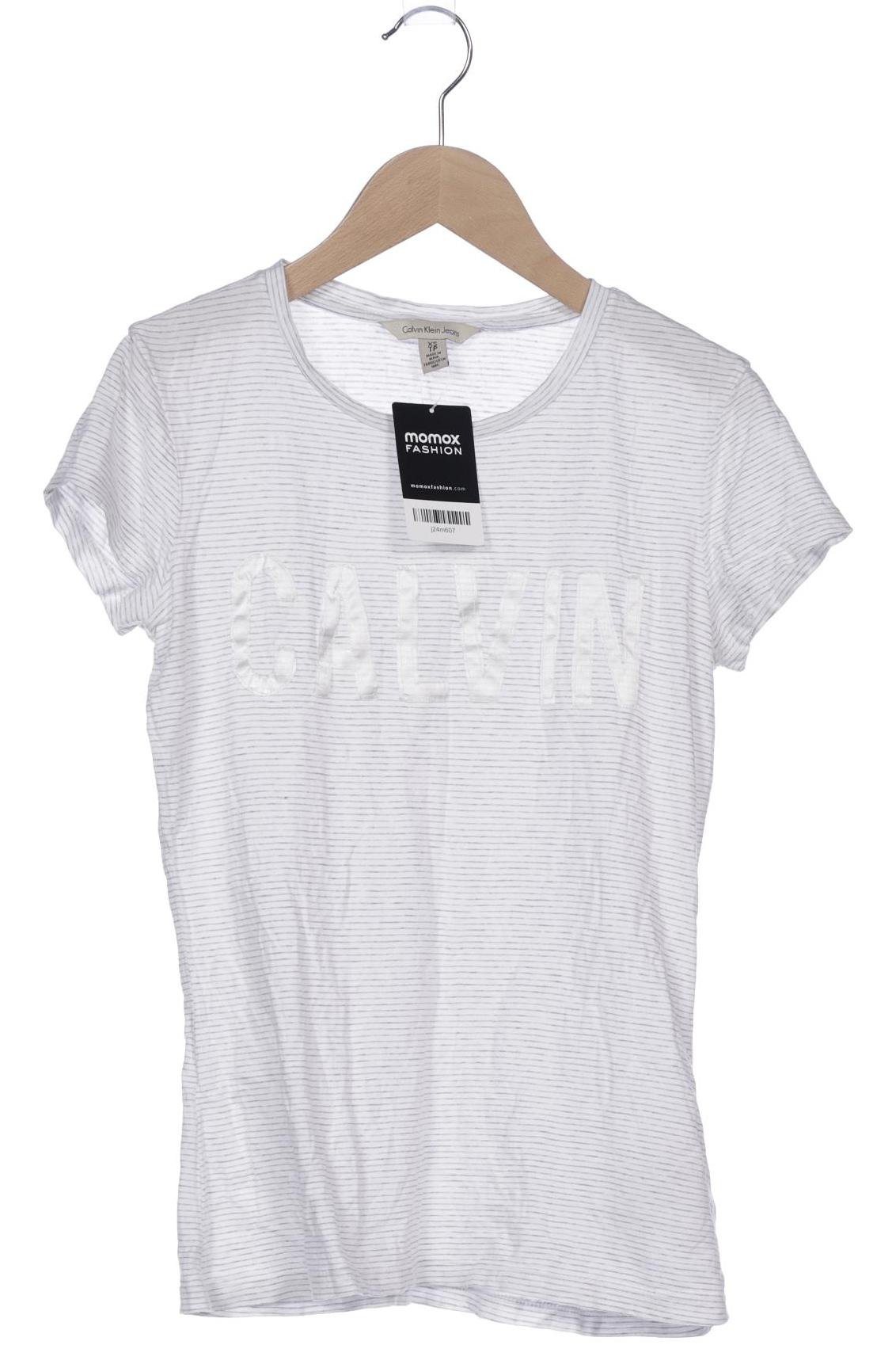 

Calvin Klein Jeans Damen T-Shirt, weiß