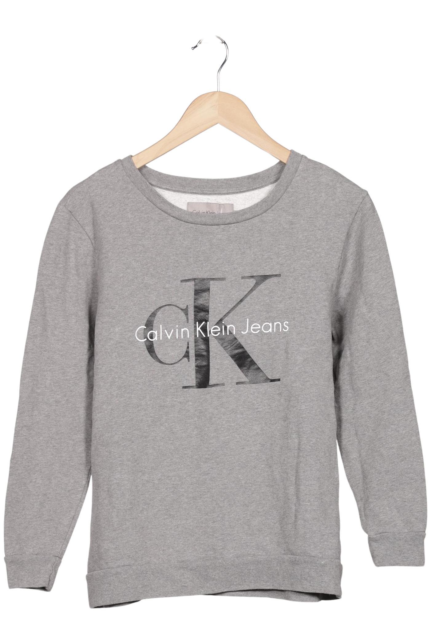 

Calvin Klein Jeans Damen Sweatshirt, grau, Gr. 36