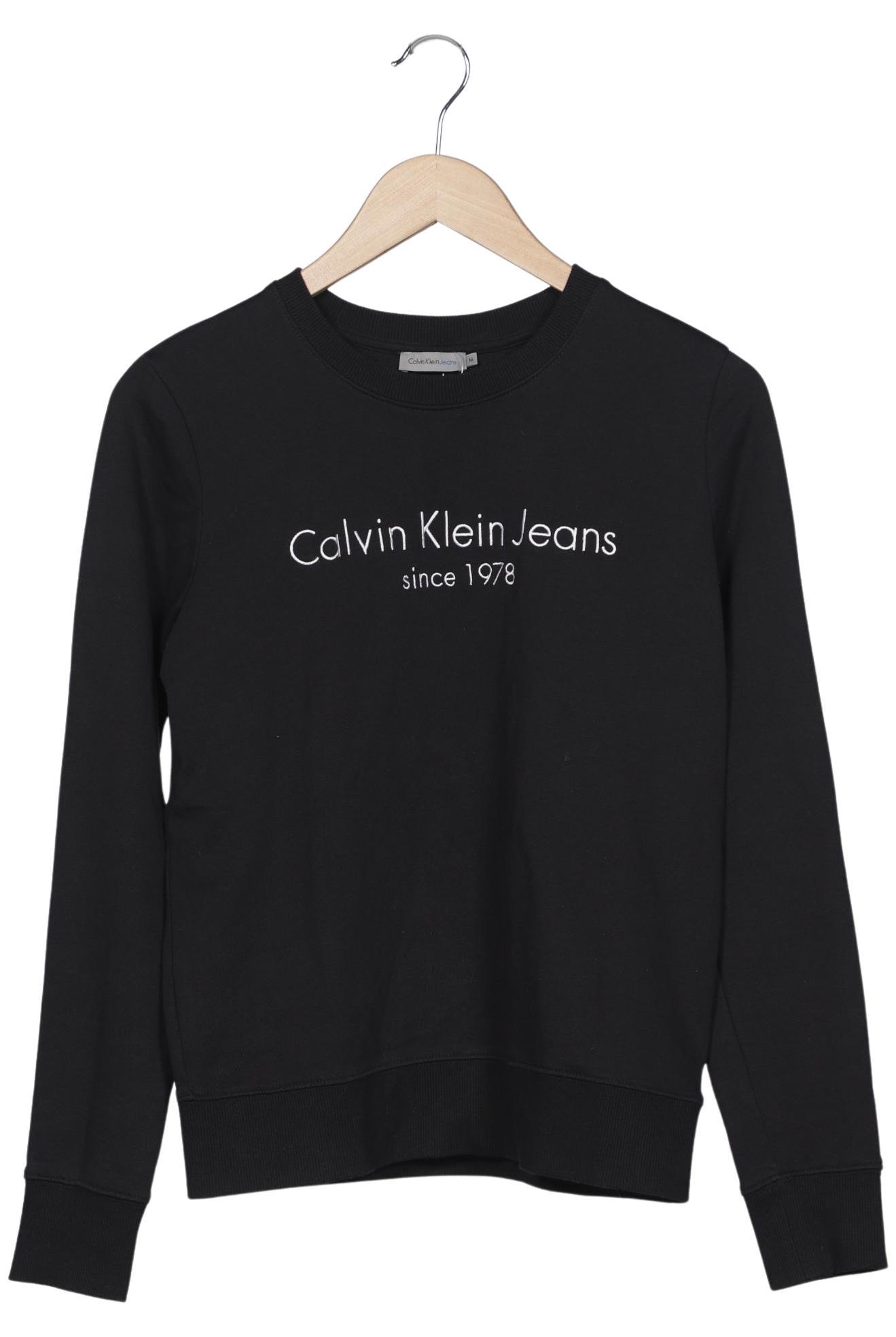 

Calvin Klein Jeans Damen Sweatshirt, schwarz, Gr. 38
