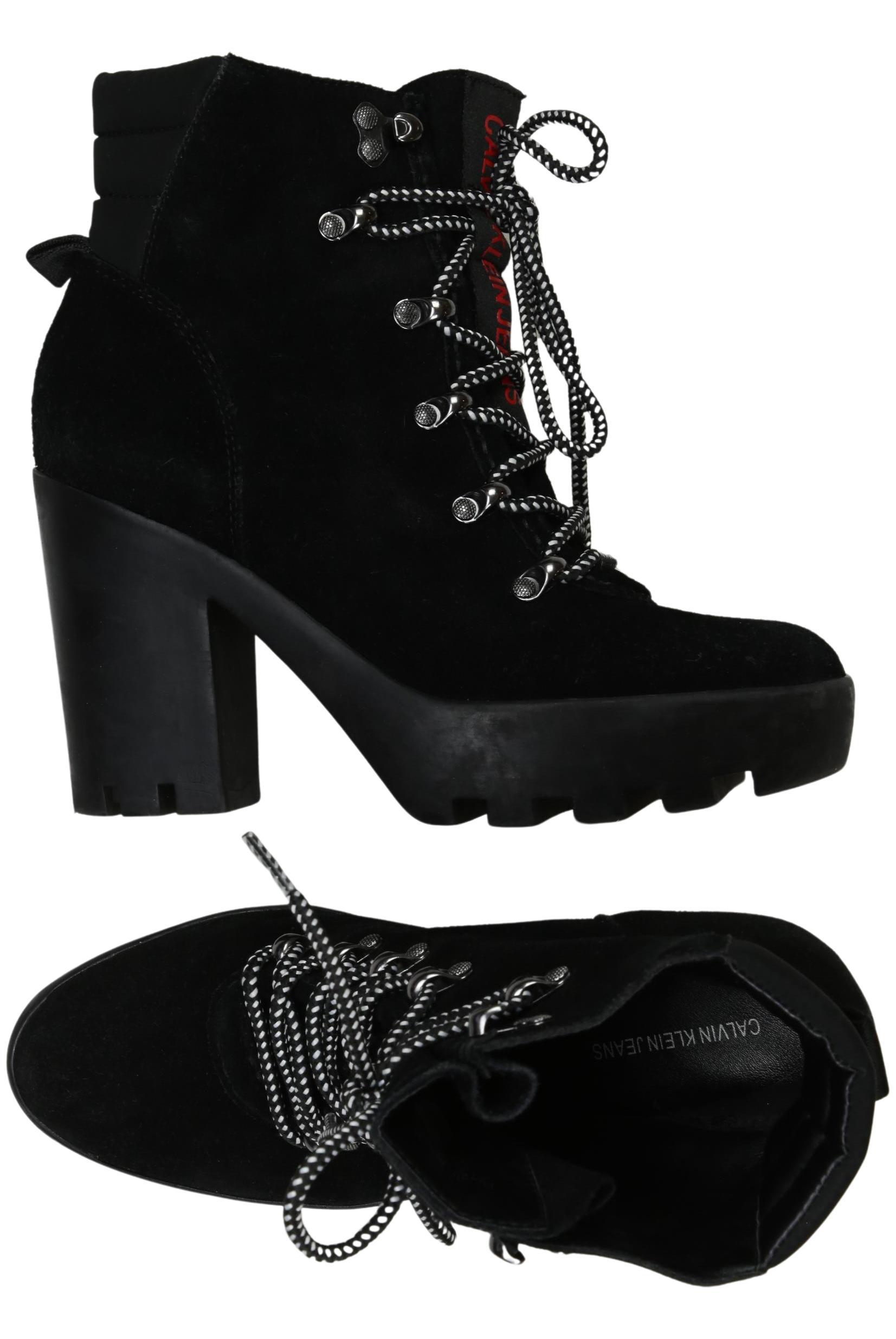 

Calvin Klein Jeans Damen Stiefelette, schwarz, Gr. 37