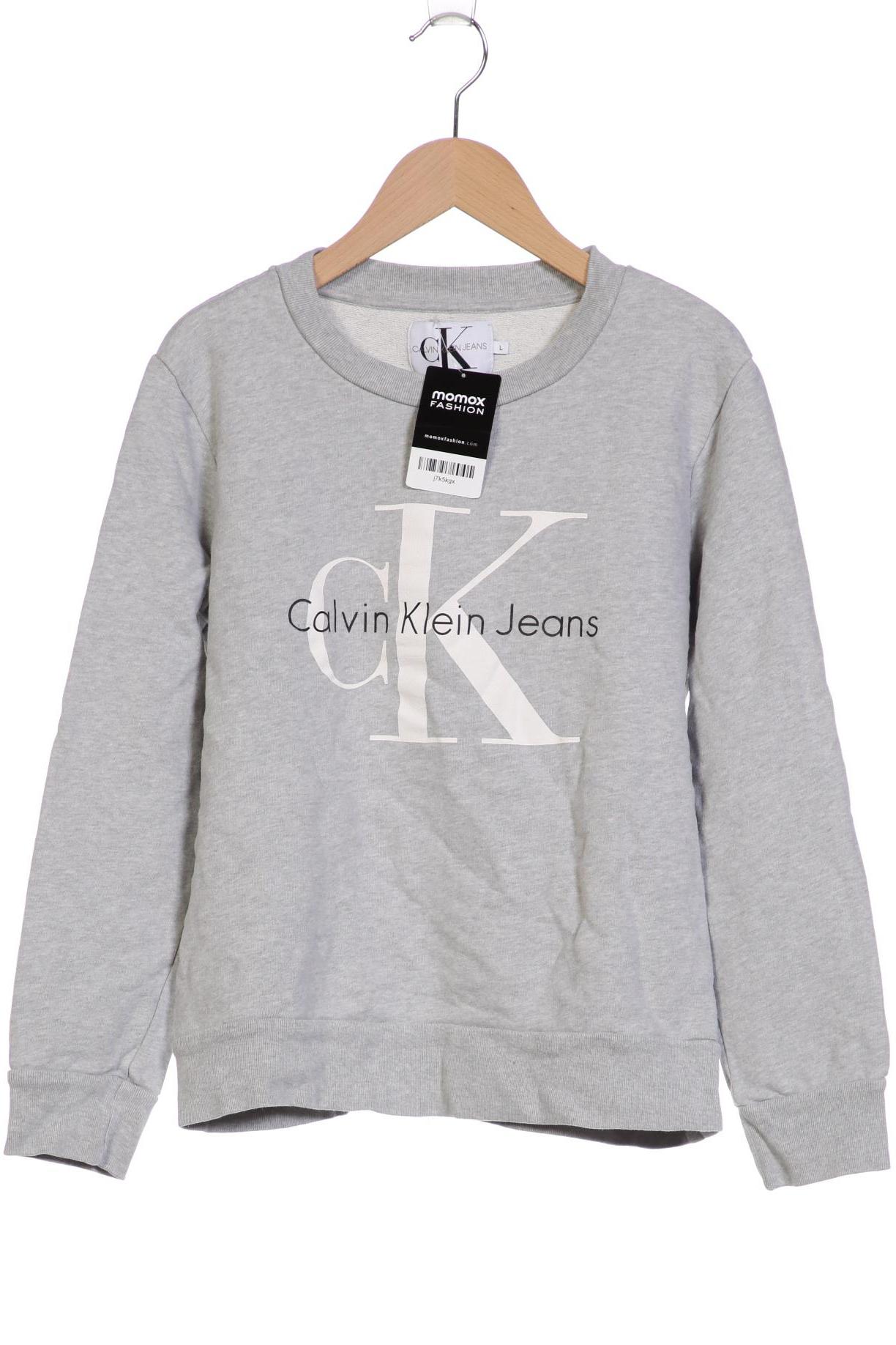 

Calvin Klein Jeans Damen Sweatshirt, grau, Gr. 42