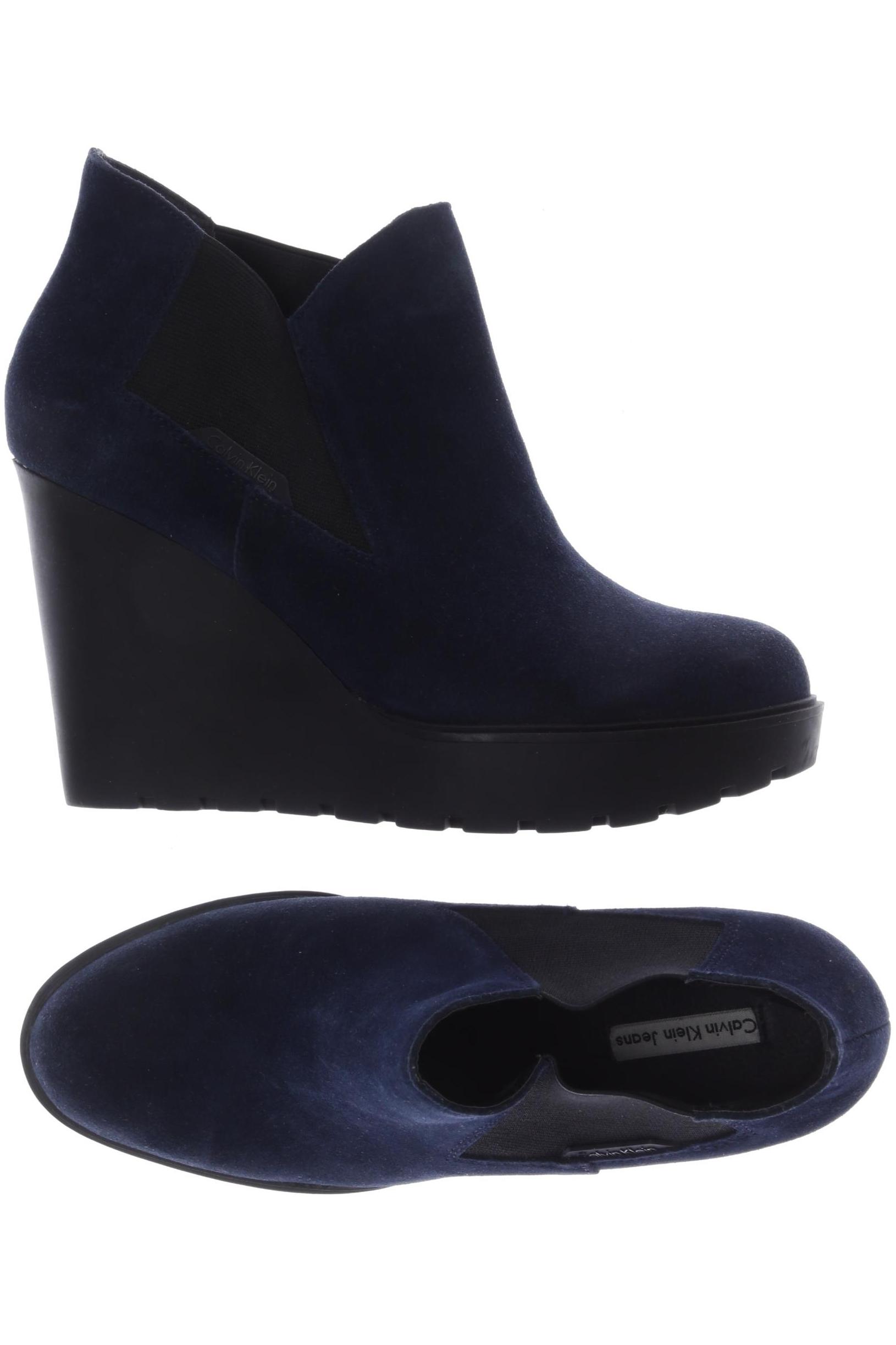 

Calvin Klein Jeans Damen Stiefelette, marineblau, Gr. 37