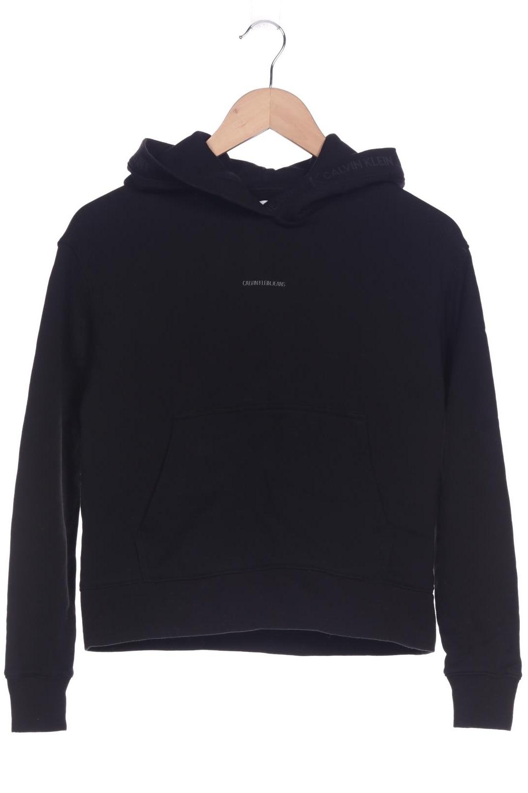 

Calvin Klein Jeans Damen Kapuzenpullover, schwarz, Gr. 36