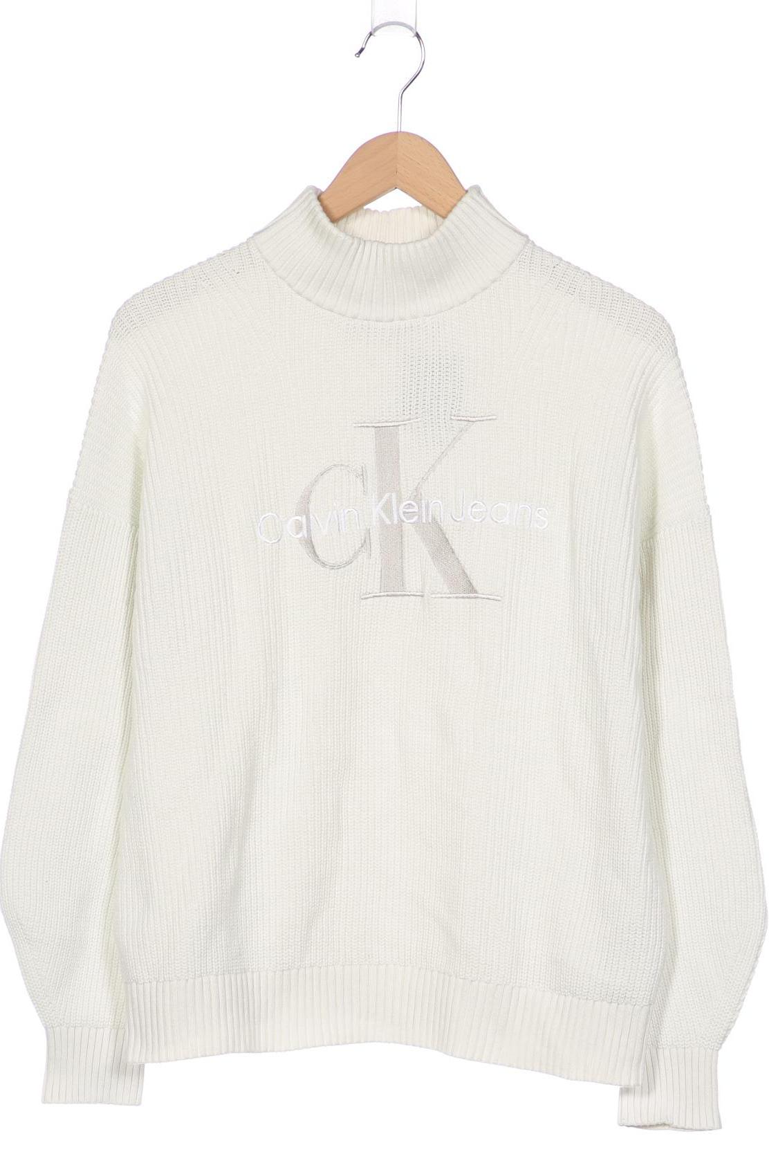 

Calvin Klein Jeans Damen Pullover, weiß