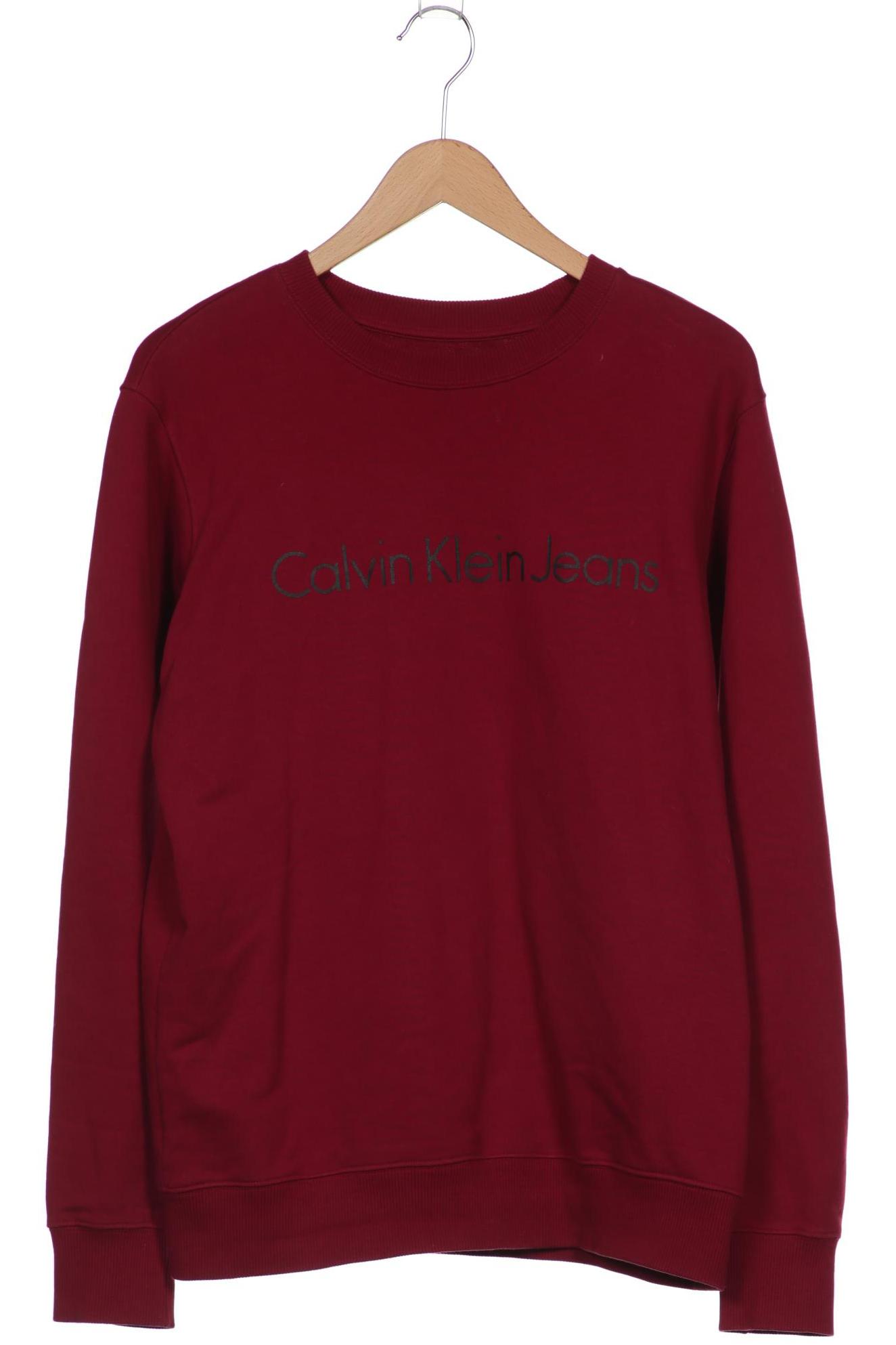 

Calvin Klein Jeans Herren Sweatshirt, bordeaux