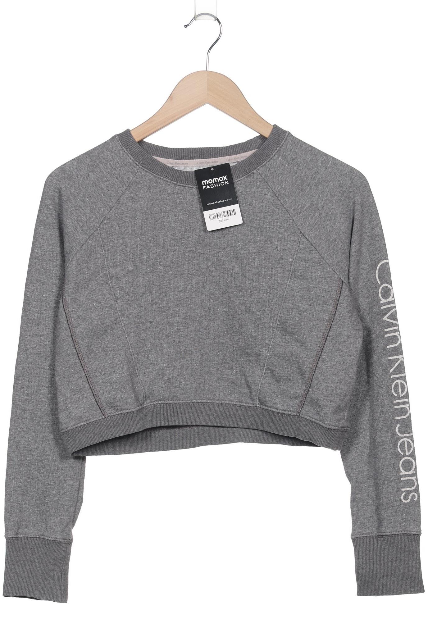 

Calvin Klein Jeans Damen Sweatshirt, grau, Gr. 36