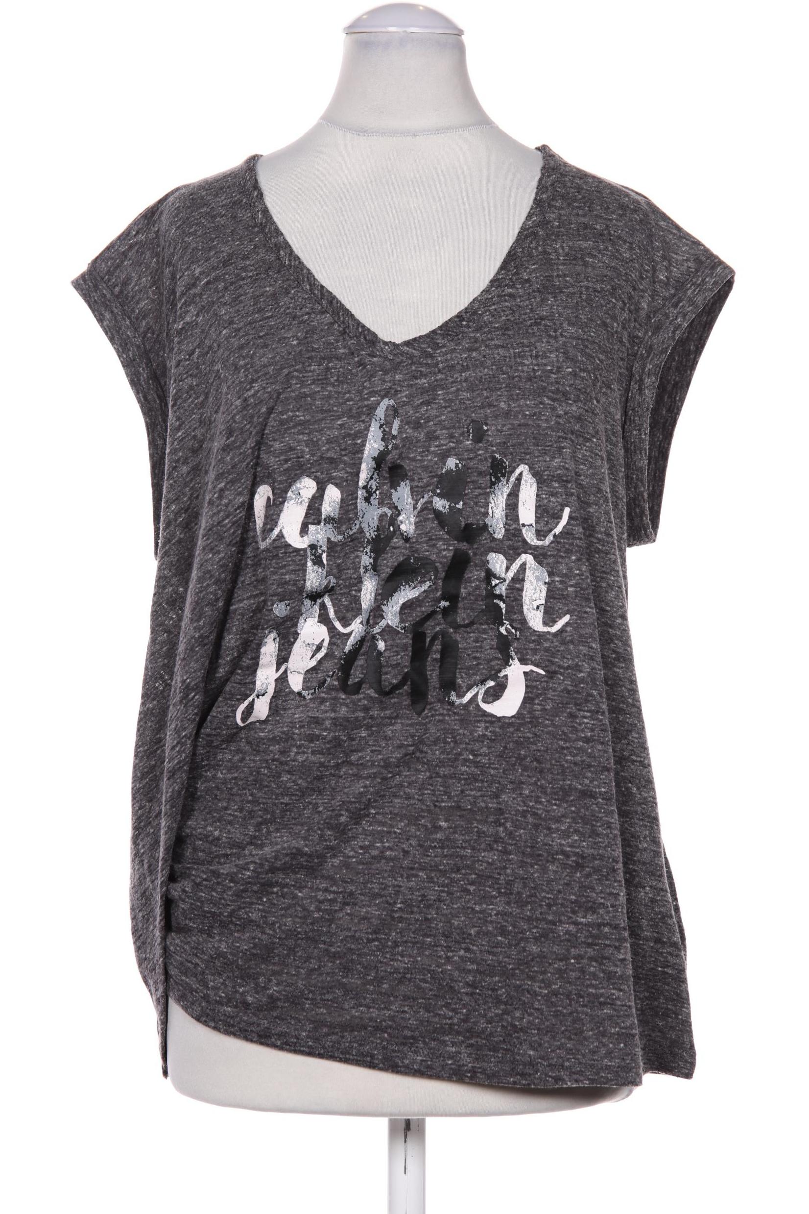 

Calvin Klein Jeans Damen T-Shirt, grau, Gr. 36