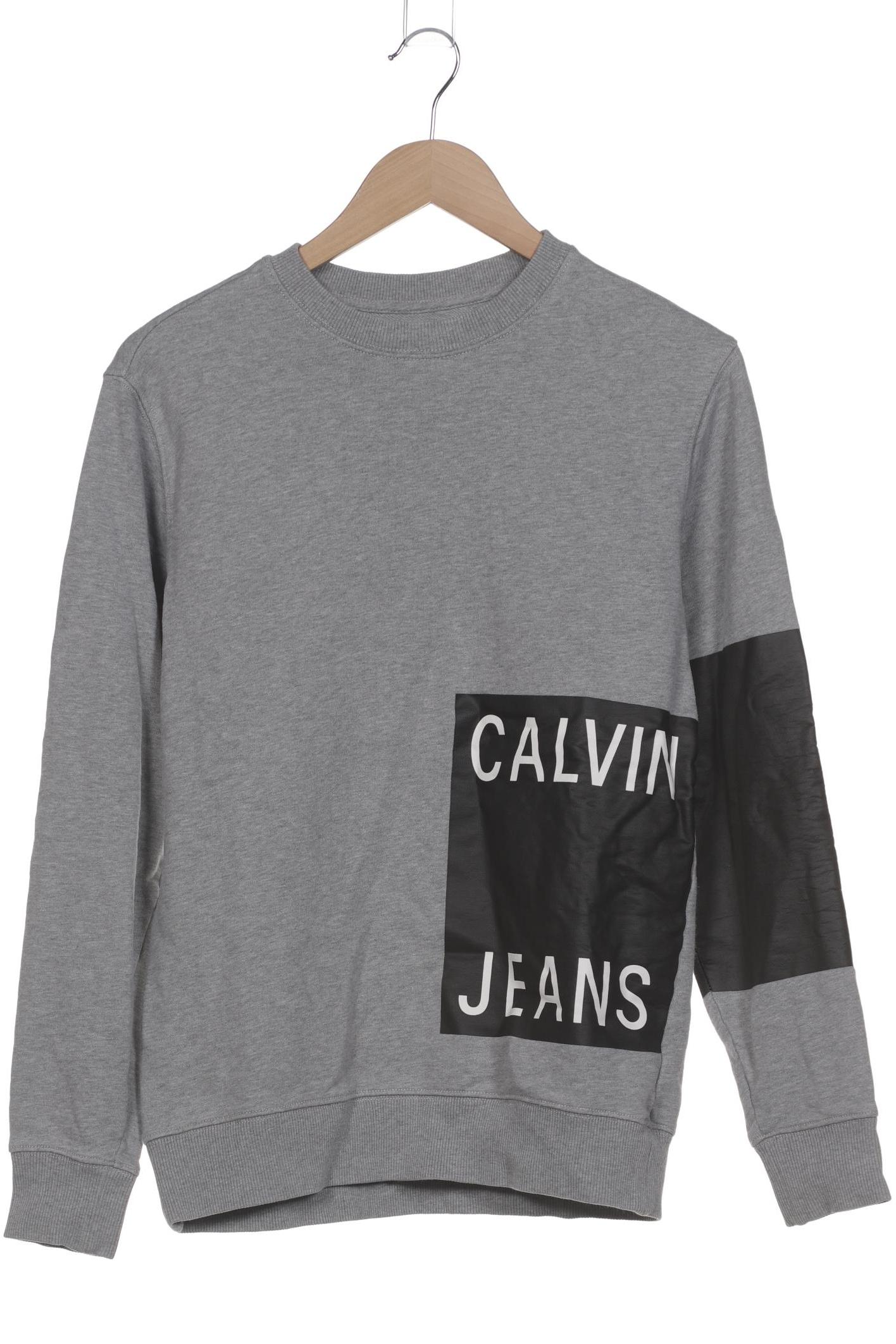 

Calvin Klein Jeans Herren Sweatshirt, grau, Gr. 46