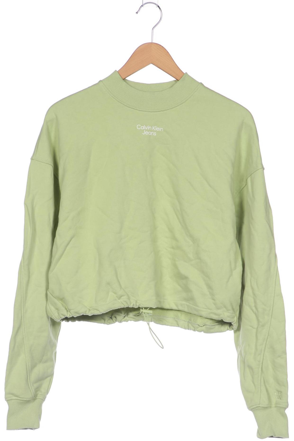 

Calvin Klein Jeans Damen Sweatshirt, hellgrün, Gr. 38
