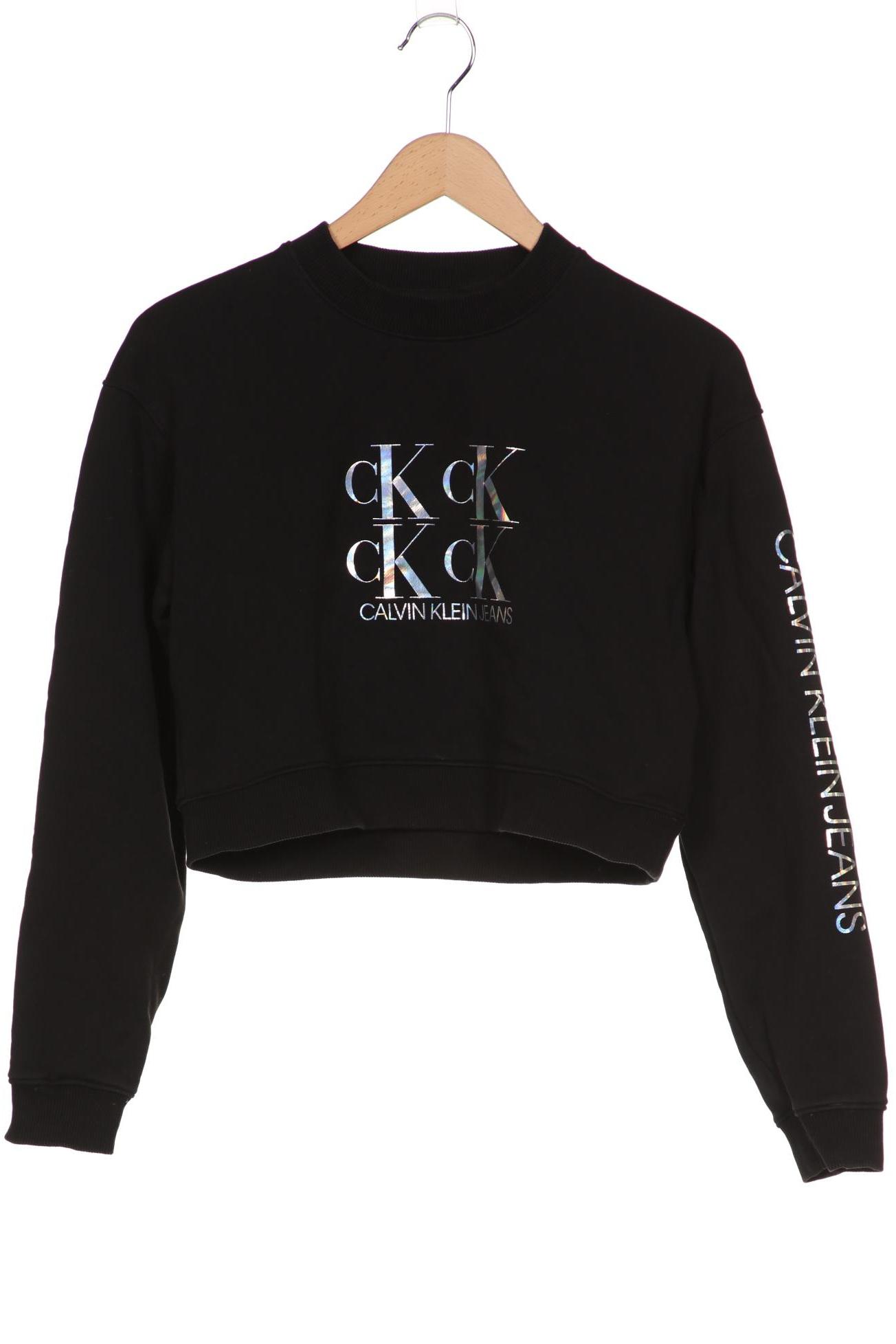 

Calvin Klein Jeans Damen Sweatshirt, schwarz