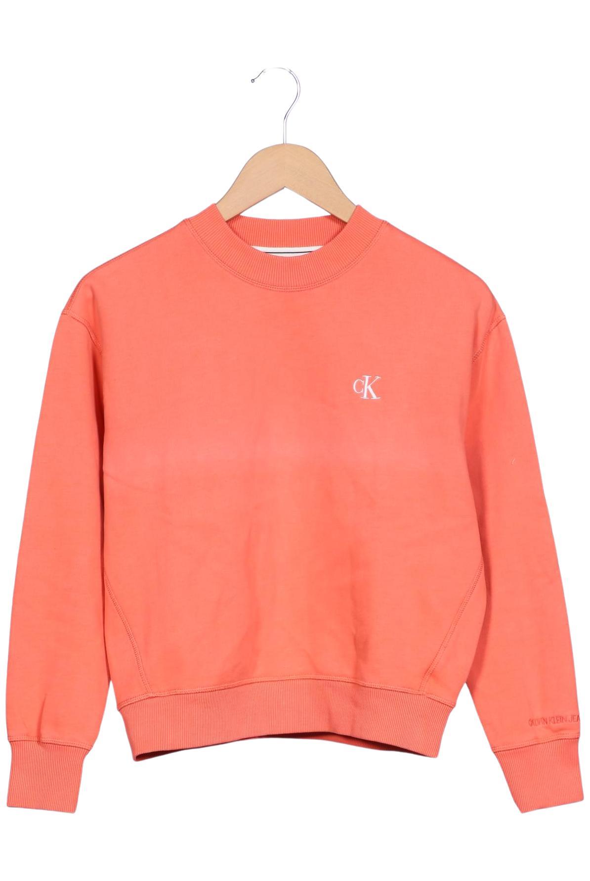 

Calvin Klein Jeans Damen Sweatshirt, orange, Gr. 38