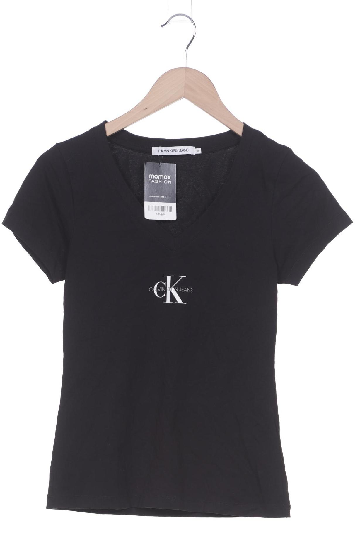 

Calvin Klein Jeans Damen T-Shirt, schwarz, Gr. 34