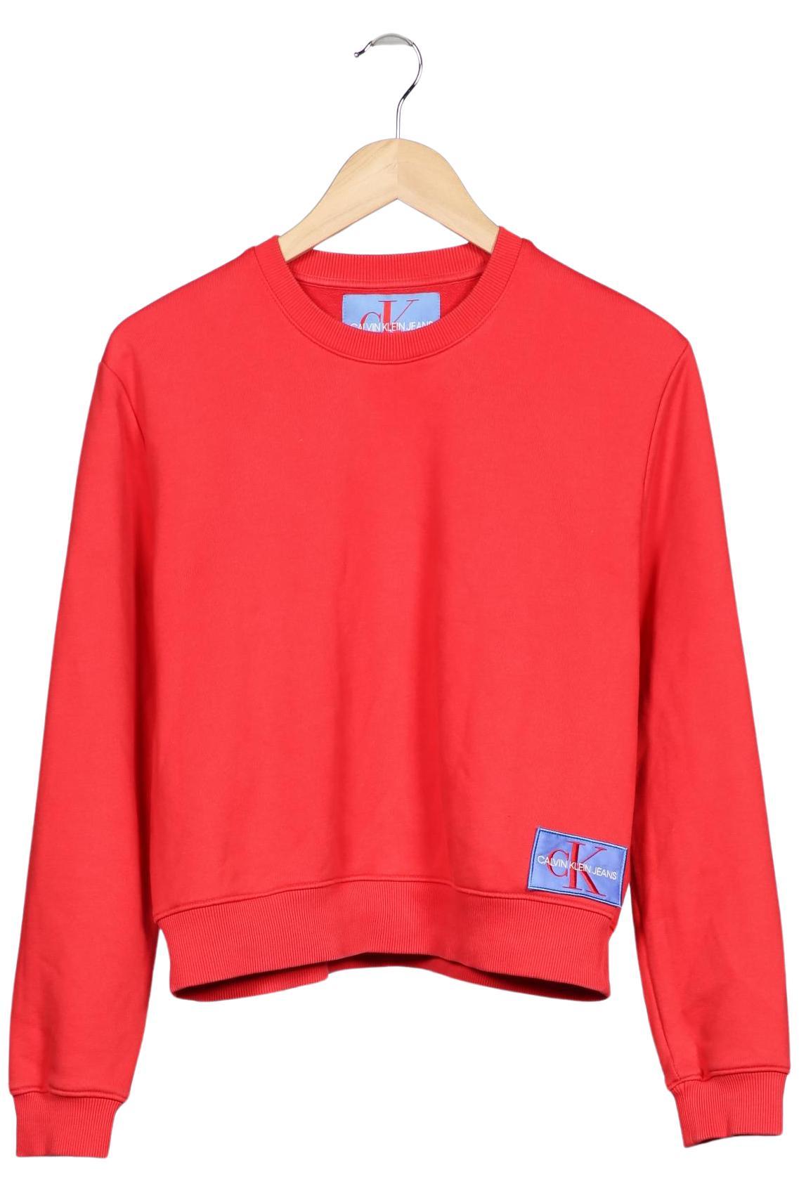 

Calvin Klein Jeans Damen Sweatshirt, rot, Gr. 38