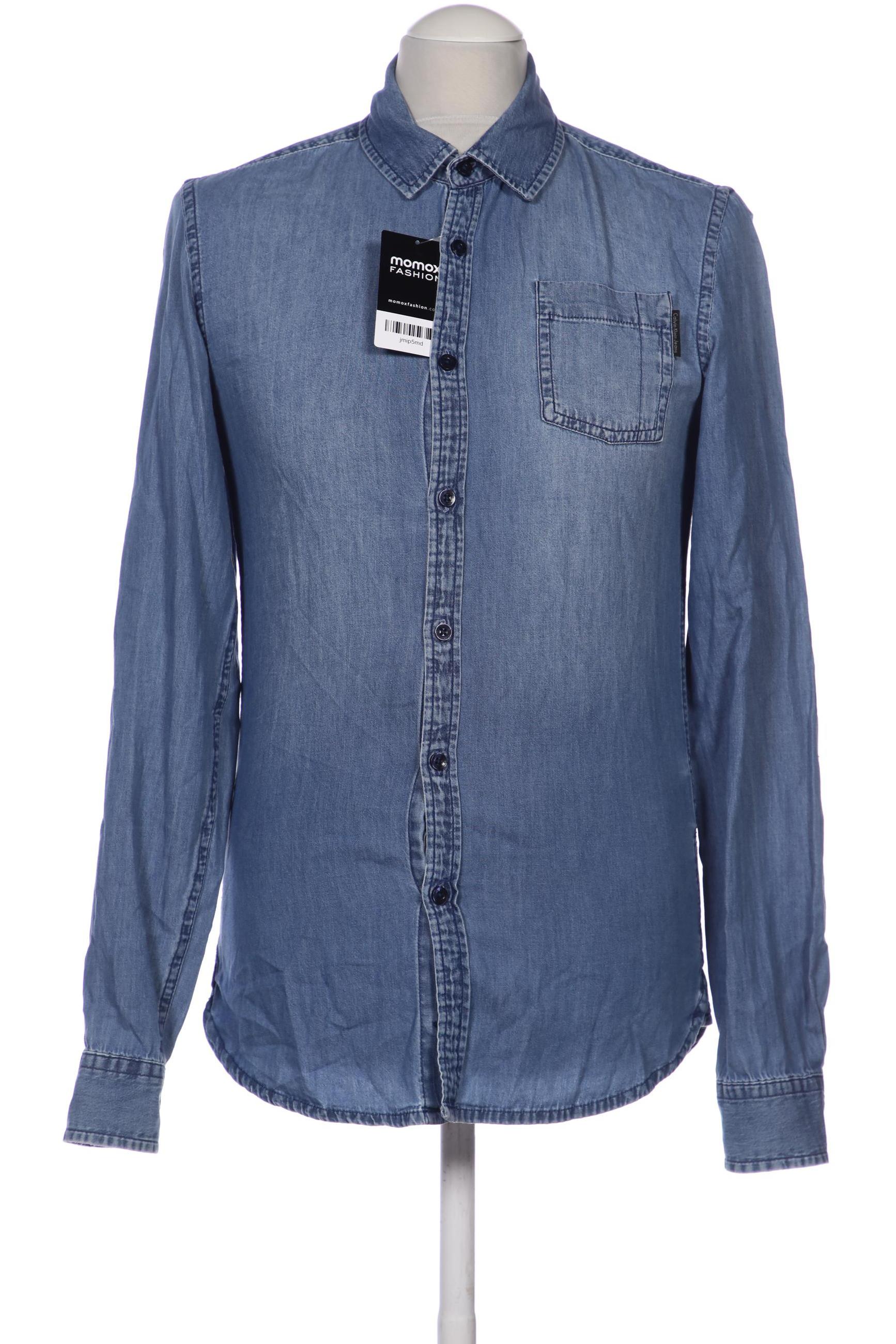 

Calvin Klein Jeans Herren Hemd, blau, Gr. 46
