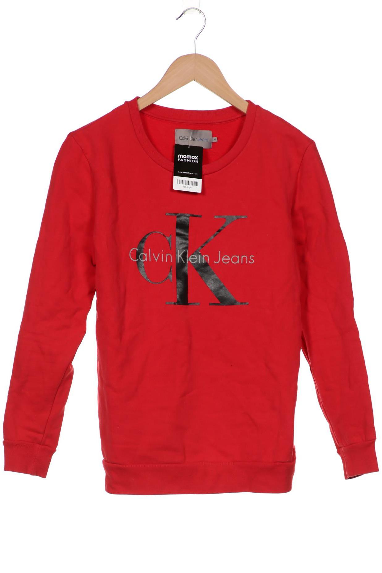 

Calvin Klein Jeans Damen Sweatshirt, rot, Gr. 38
