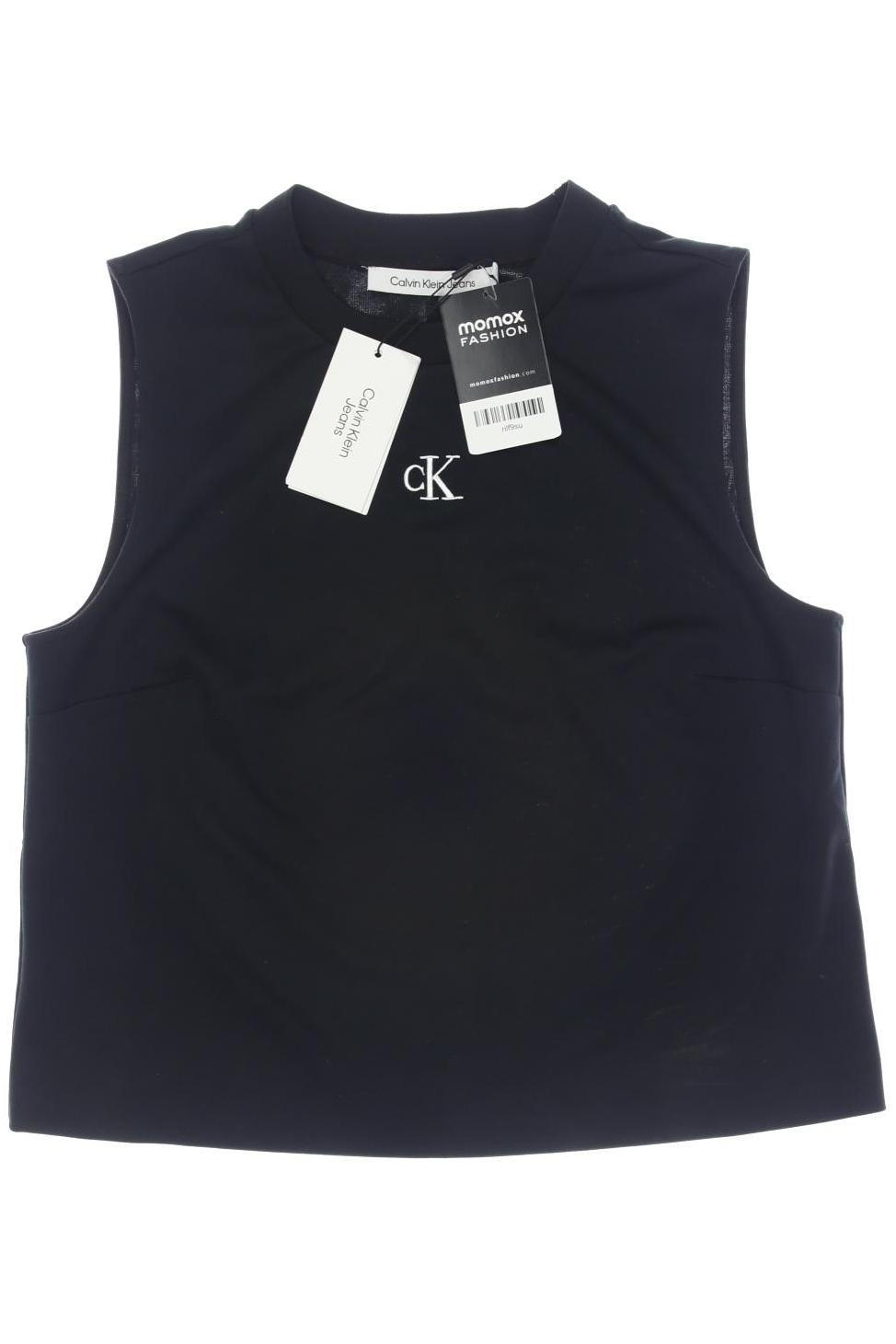 

Calvin Klein Jeans Damen Top, schwarz, Gr. 36