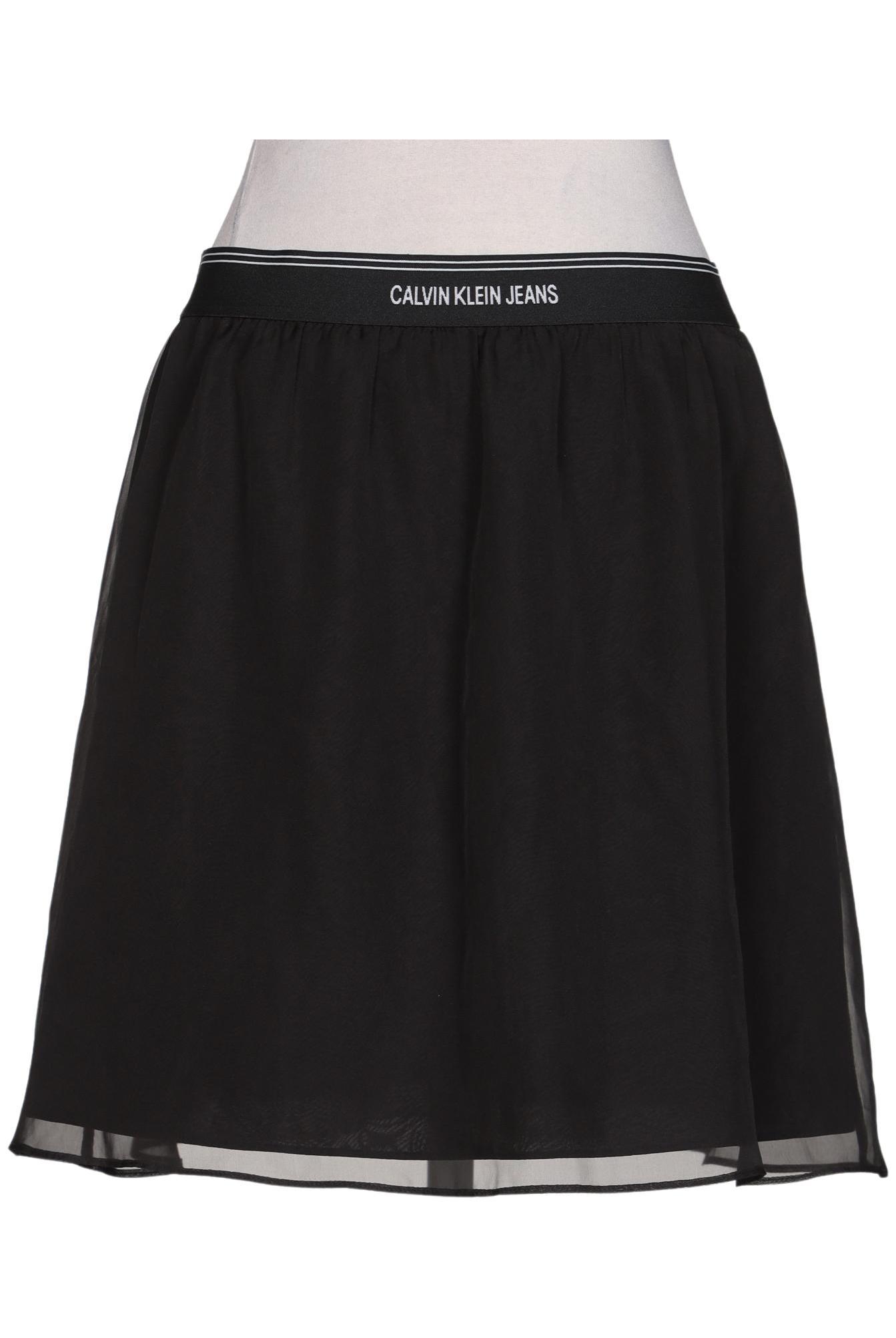 

Calvin Klein Jeans Damen Rock, schwarz, Gr. 38