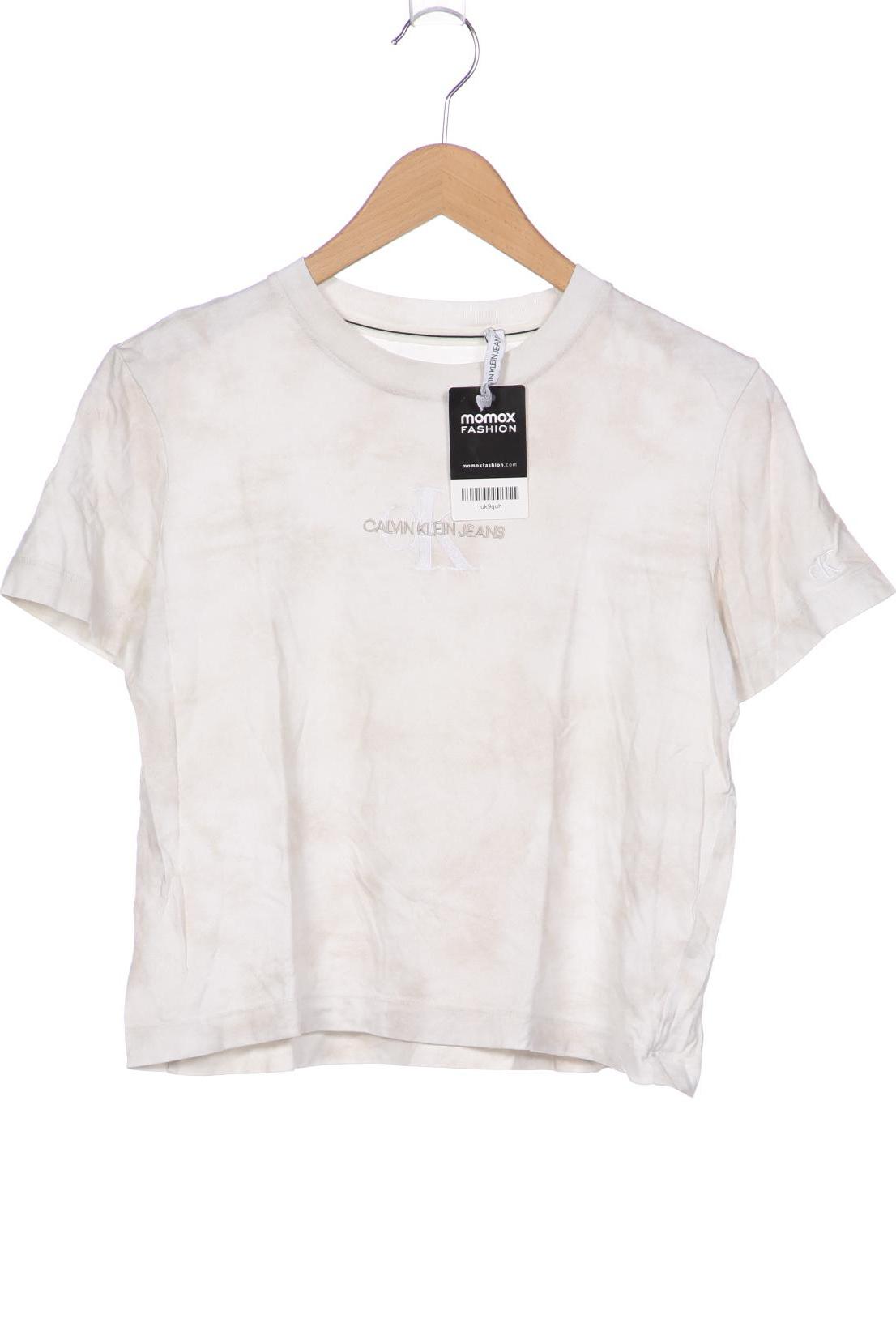 

Calvin Klein Jeans Damen T-Shirt, cremeweiß