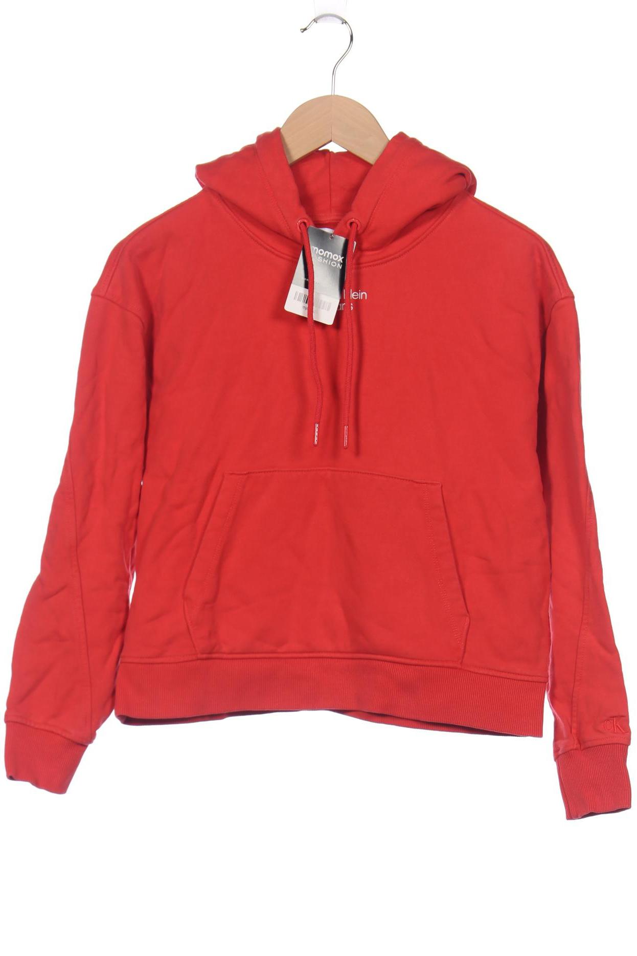 

Calvin Klein Jeans Damen Kapuzenpullover, rot, Gr. 36