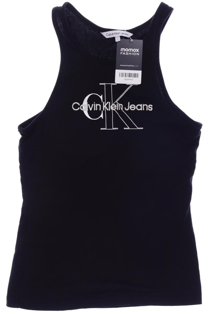 

Calvin Klein Jeans Damen Top, schwarz, Gr. 36