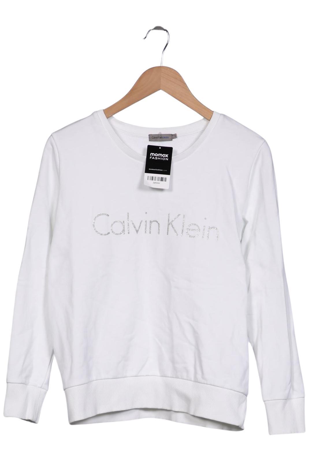 

Calvin Klein Jeans Damen Sweatshirt, weiß, Gr. 36