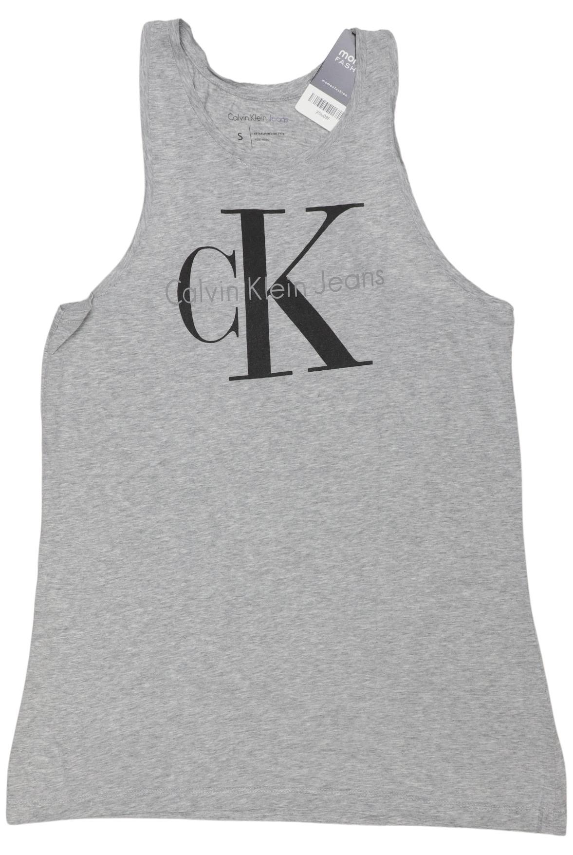 

Calvin Klein Jeans Damen Top, grau, Gr. 36