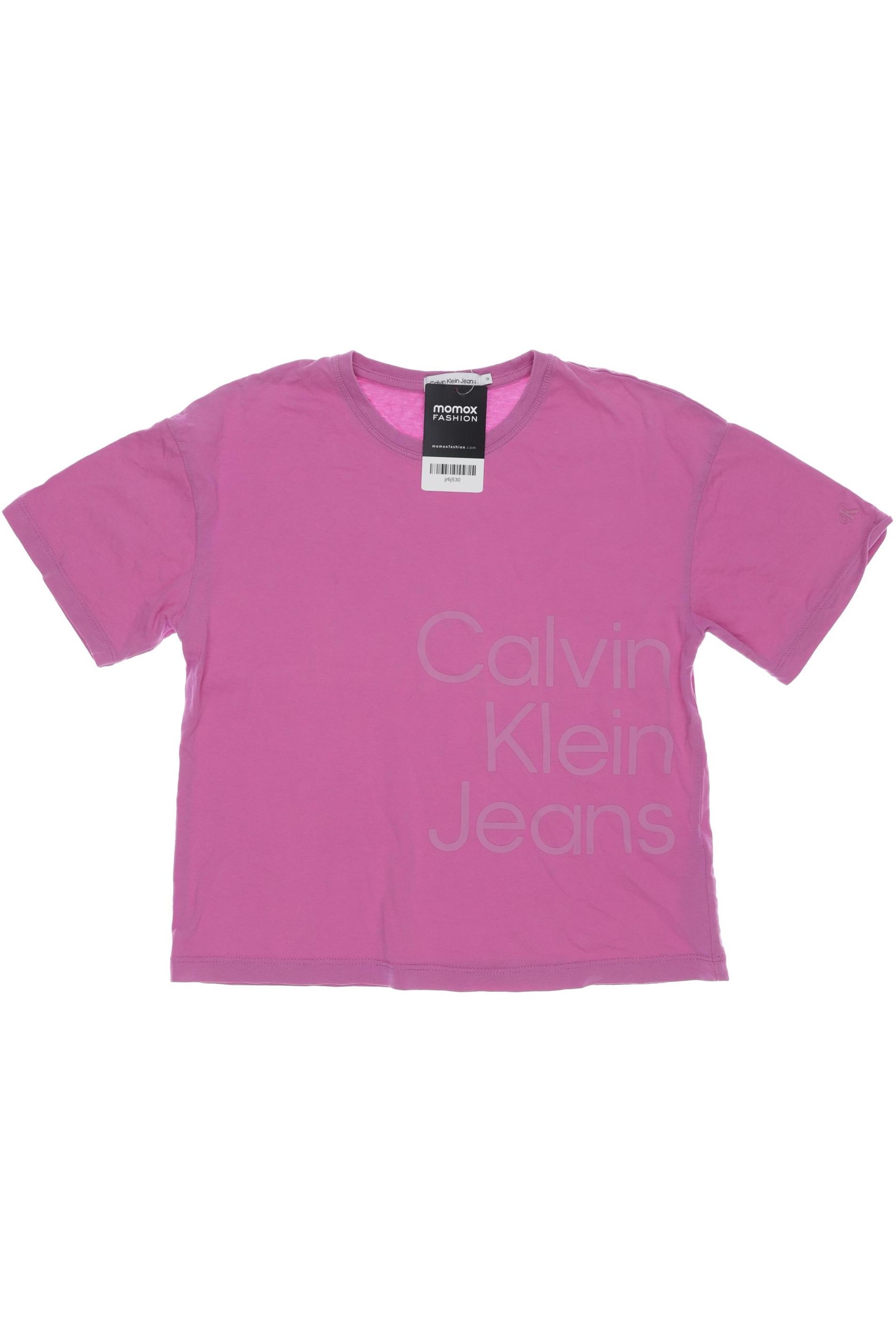 

Calvin Klein Jeans Damen T-Shirt, pink, Gr. 152