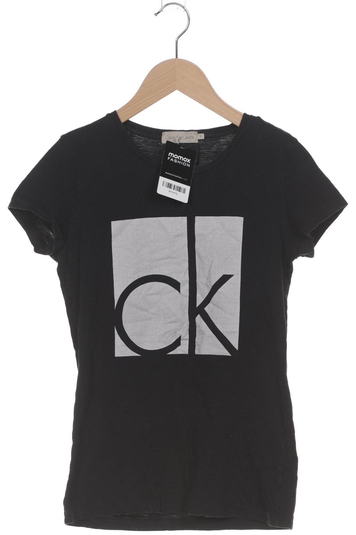

Calvin Klein Jeans Damen T-Shirt, schwarz, Gr. 36