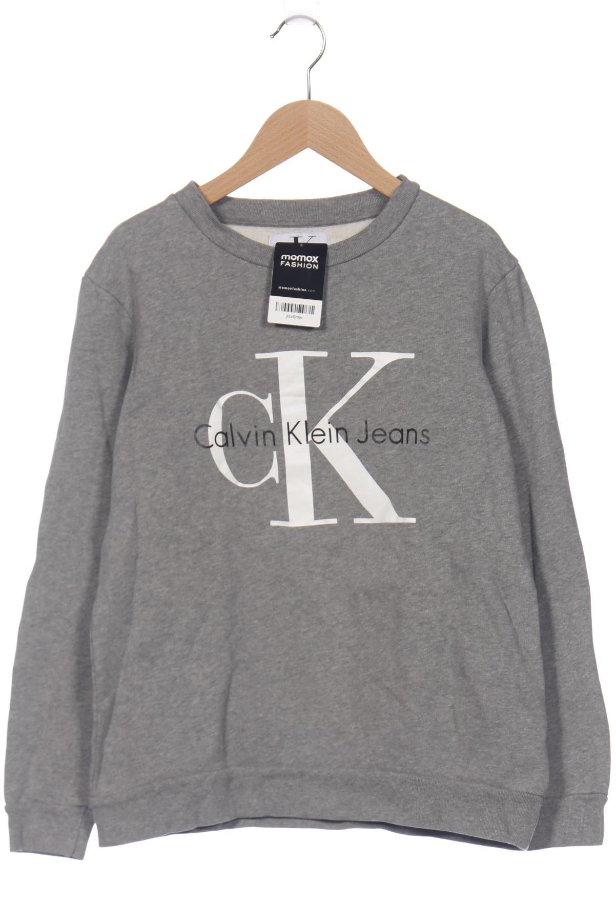 

Calvin Klein Jeans Damen Sweatshirt, grau, Gr. 34