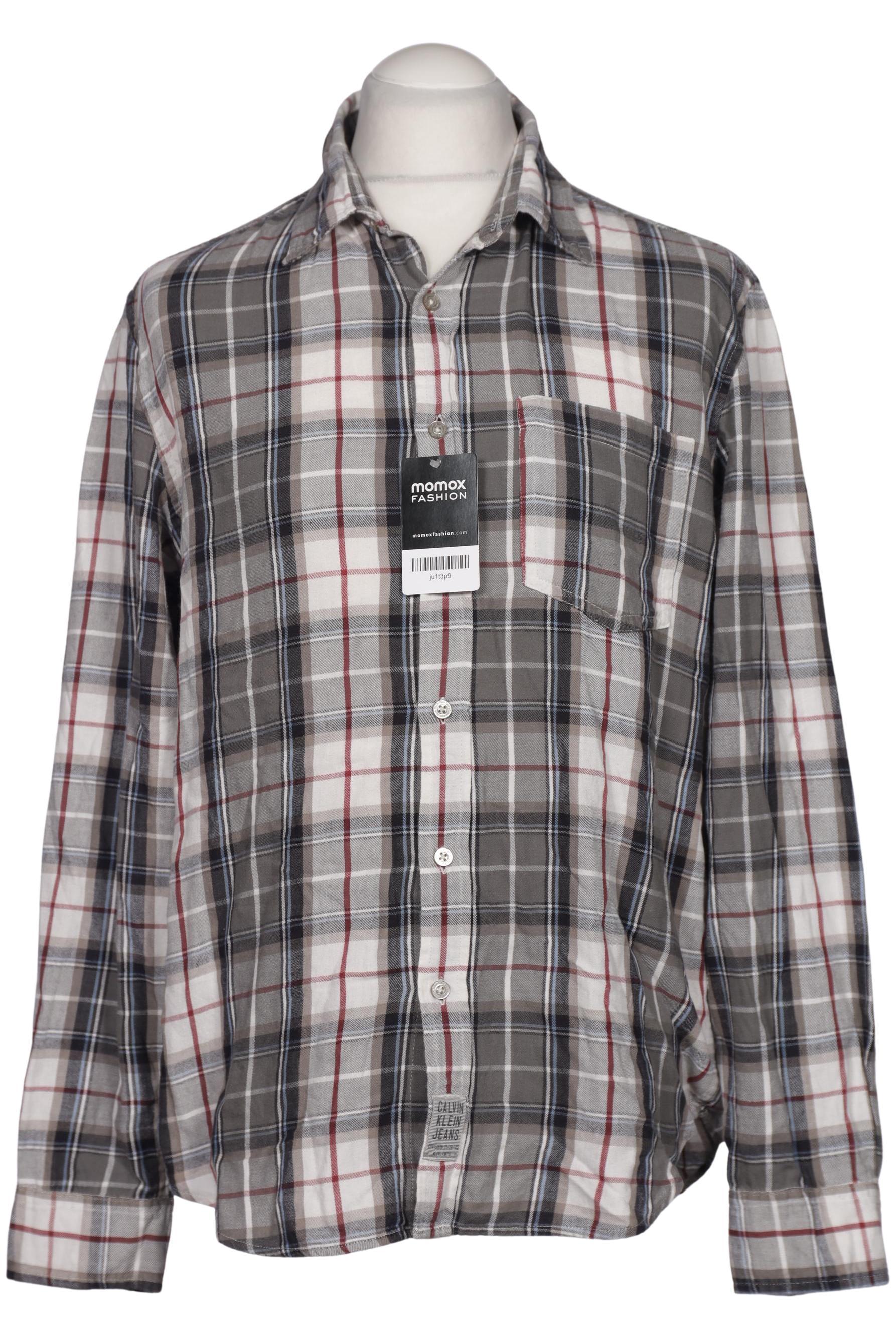 

Calvin Klein Jeans Herren Hemd, grau, Gr. 52