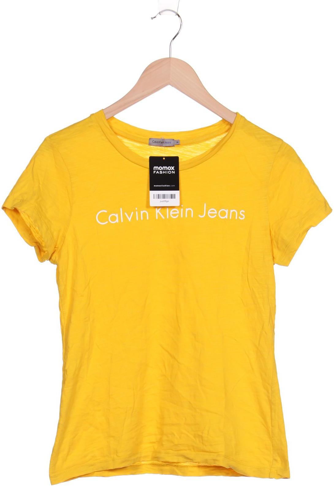 

Calvin Klein Jeans Damen T-Shirt, gelb