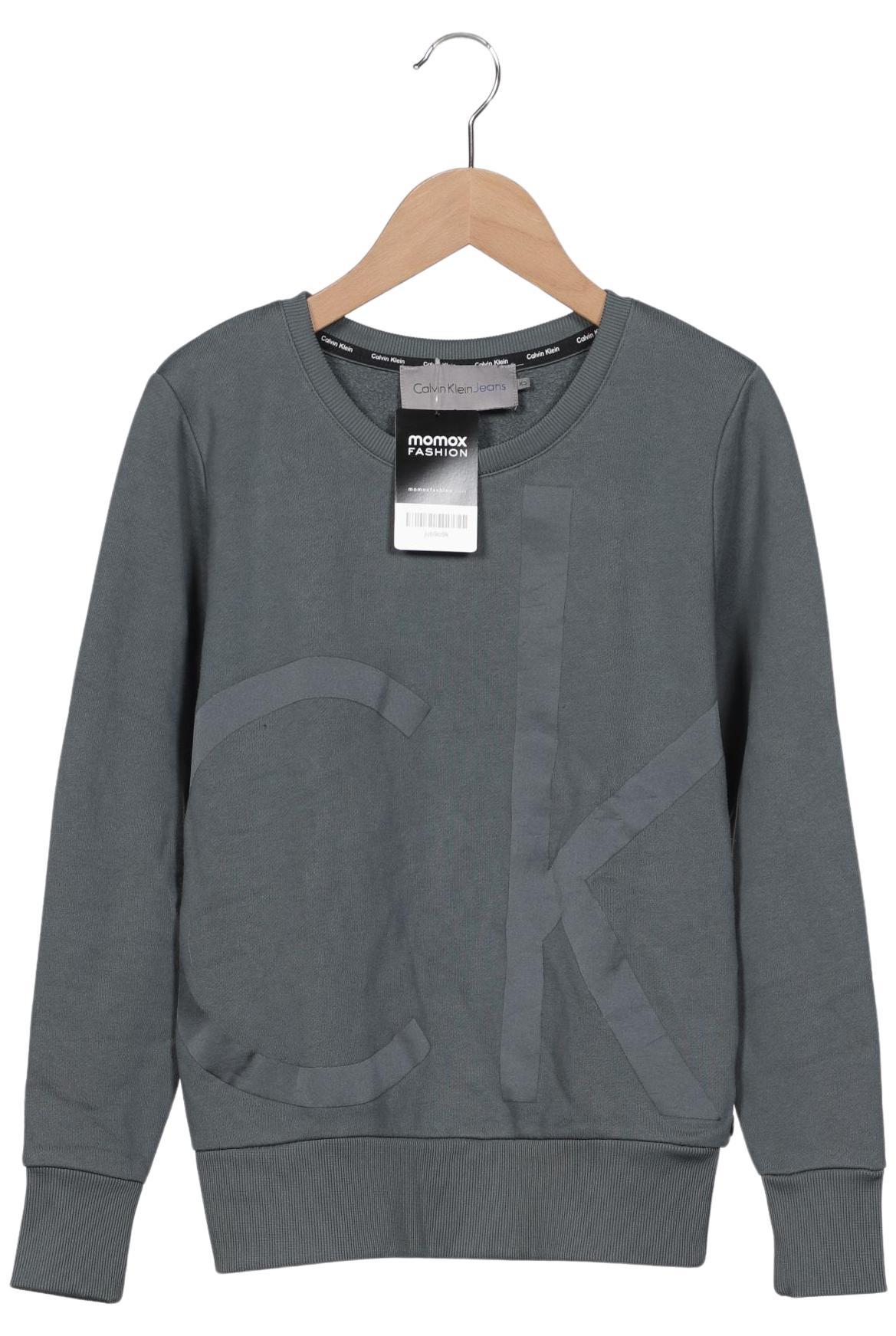 

Calvin Klein Jeans Damen Sweatshirt, grau, Gr. 34