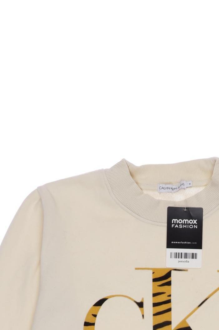 Thumbnail - Calvin Klein Jeans Mädchen Hoodies &amp; Sweater, cremeweiß, Gr. 14