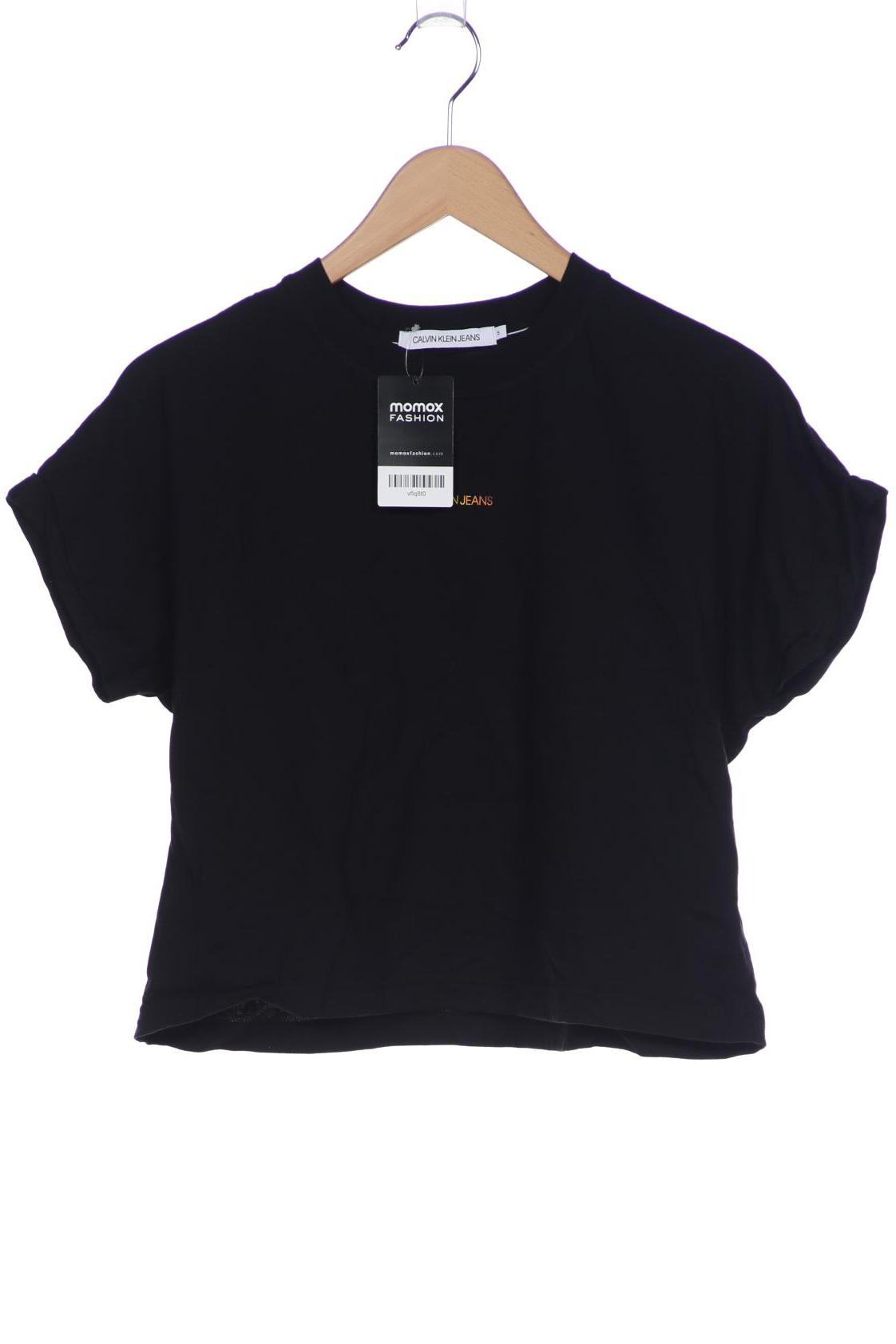 

Calvin Klein Jeans Damen T-Shirt, schwarz, Gr. 36