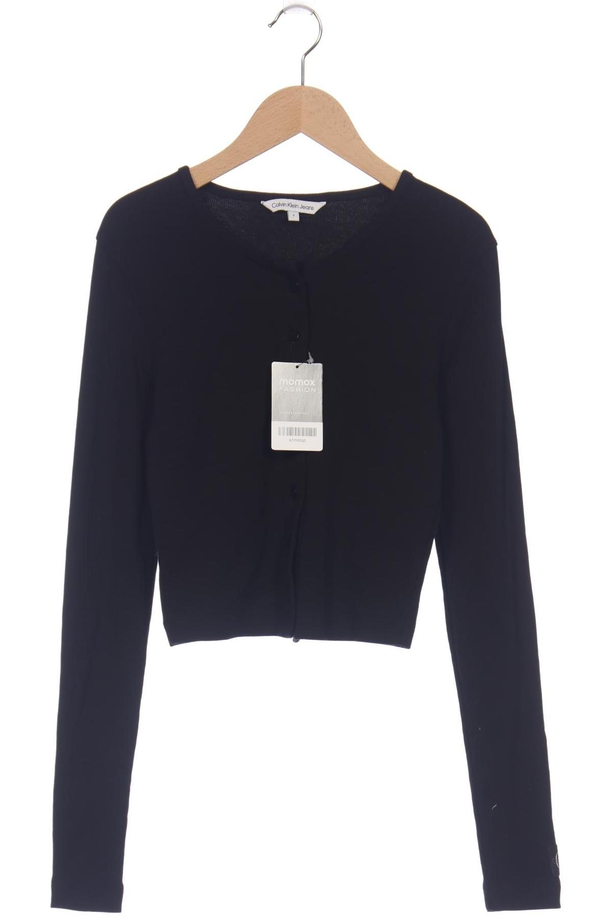 

Calvin Klein Jeans Damen Strickjacke, schwarz, Gr. 36
