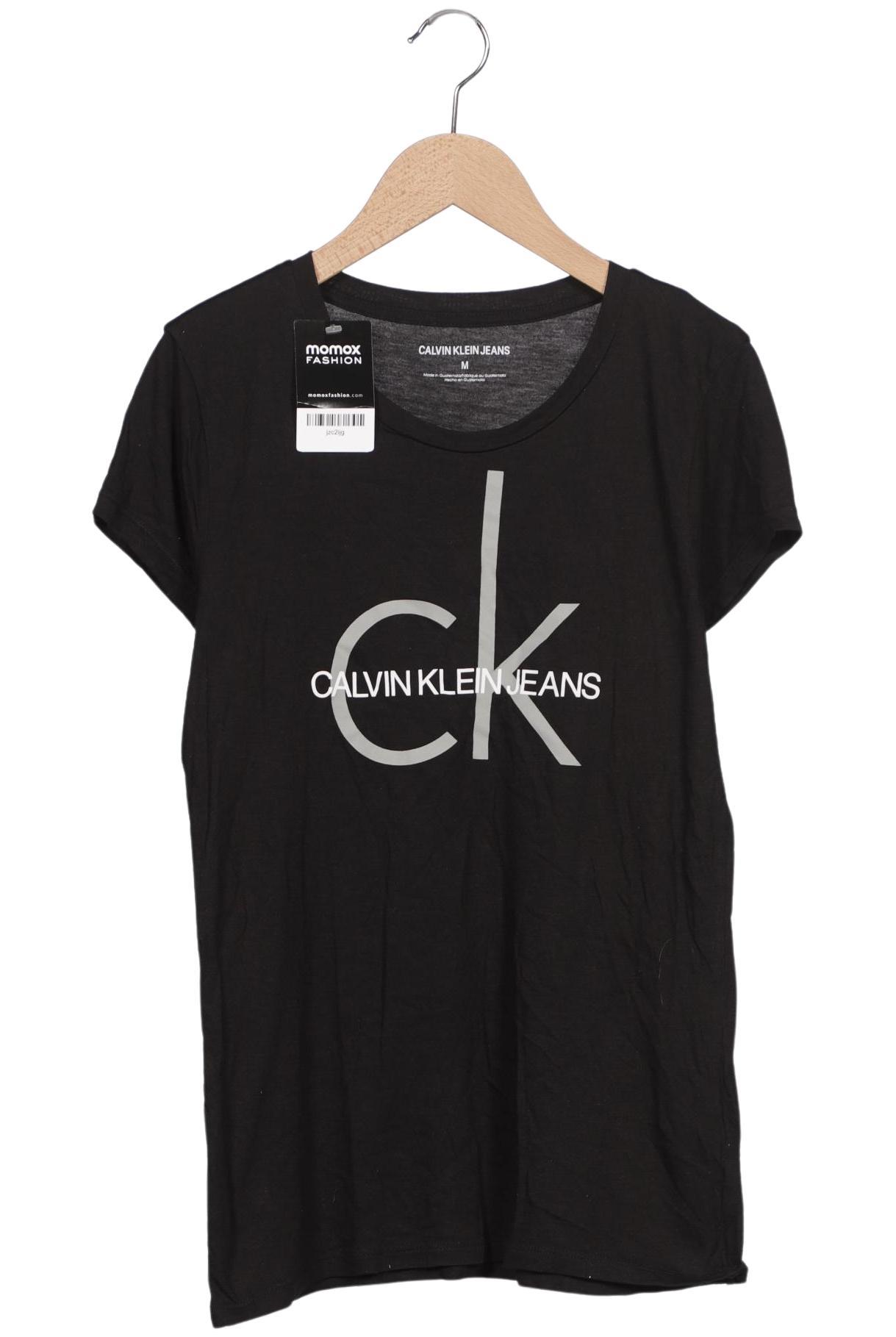 

Calvin Klein Jeans Damen T-Shirt, schwarz, Gr. 38