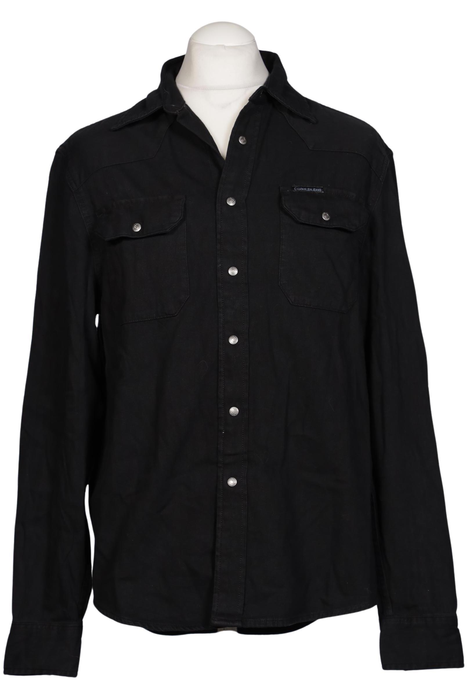 

Calvin Klein Jeans Herren Hemd, schwarz, Gr. 52