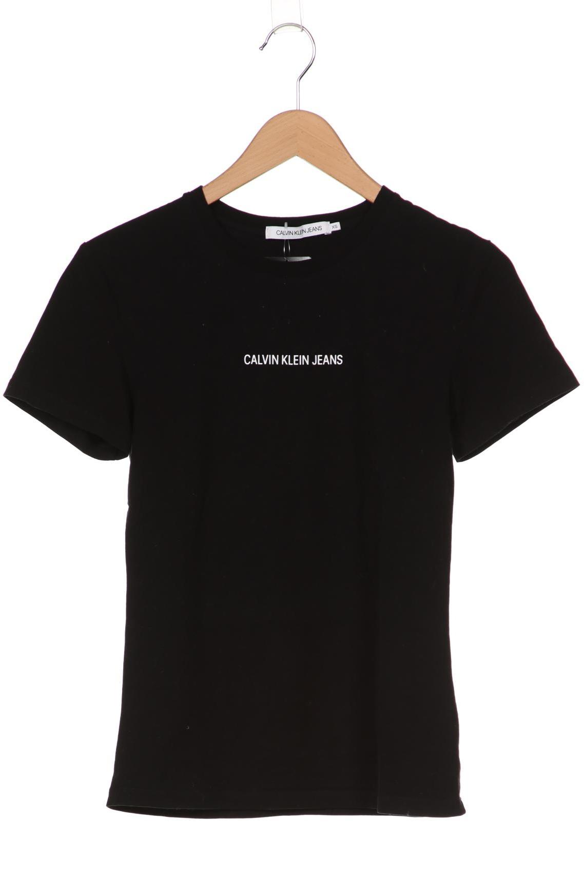 

Calvin Klein Jeans Damen T-Shirt, schwarz