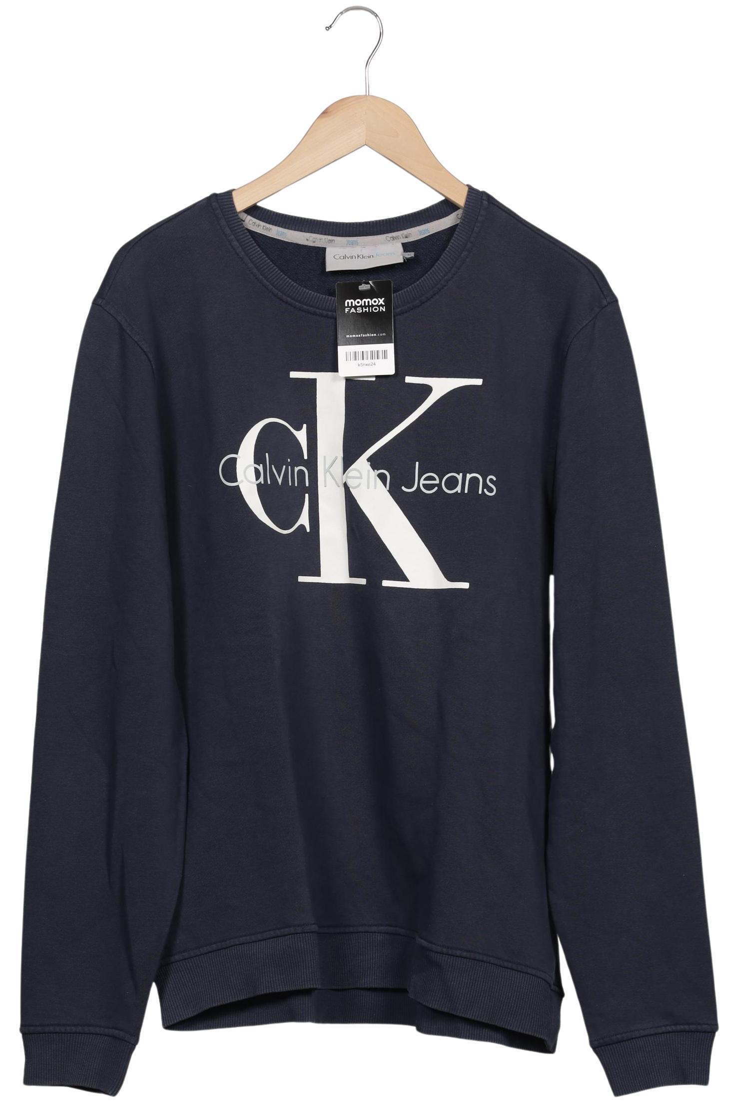 

Calvin Klein Jeans Herren Sweatshirt, marineblau, Gr. 54