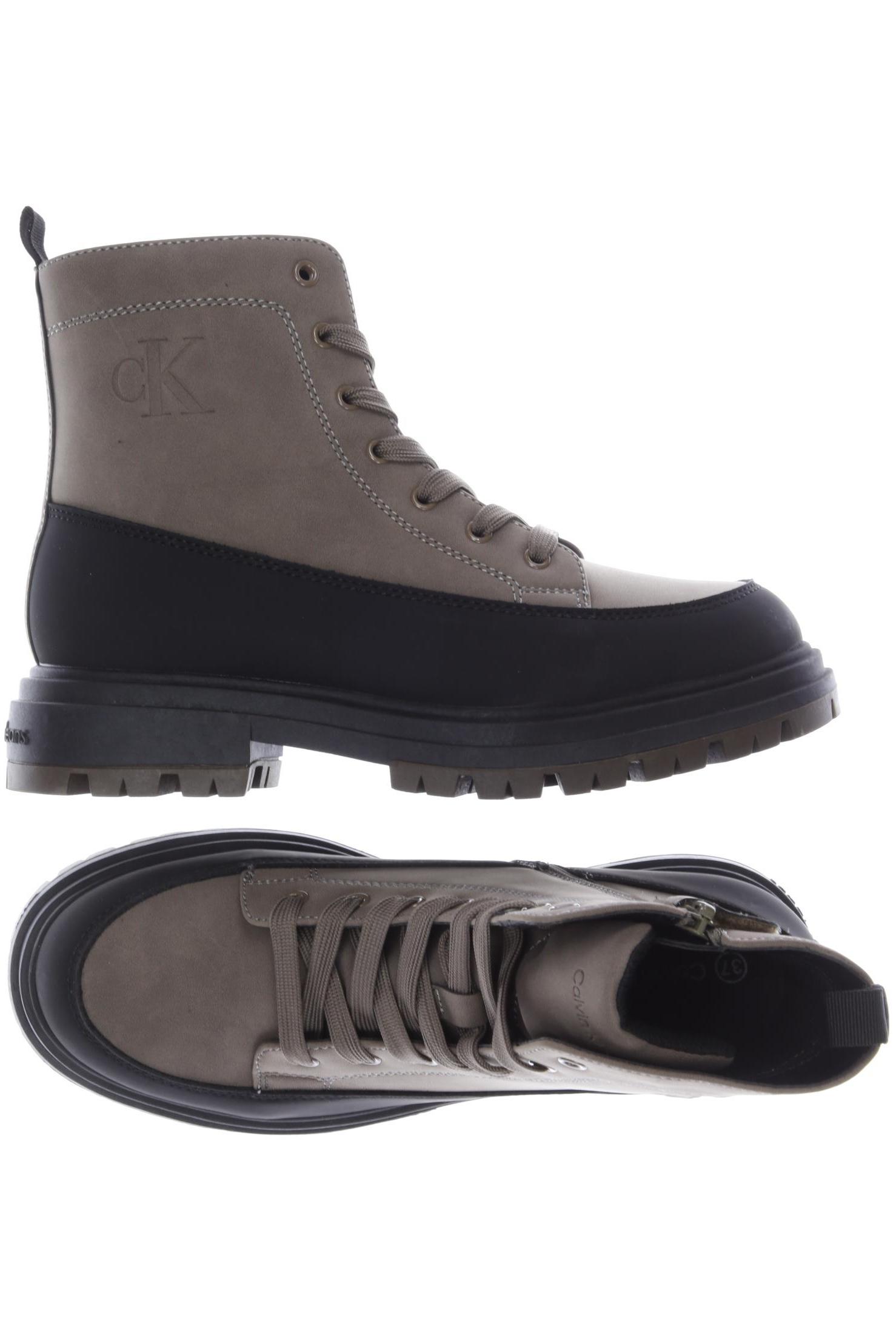

Calvin Klein Jeans Damen Stiefelette, braun, Gr. 37