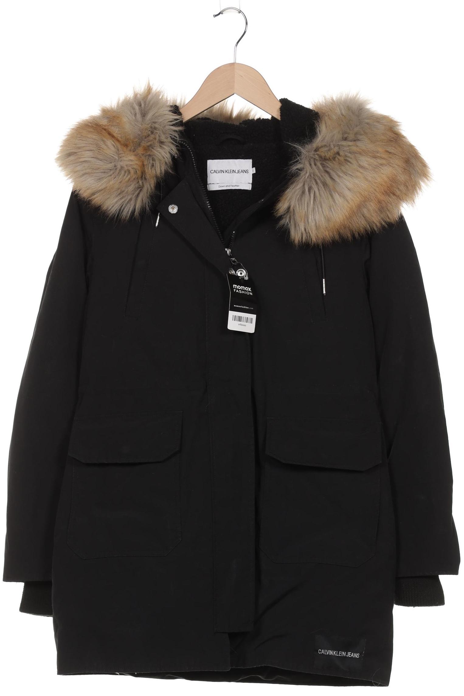

Calvin Klein Jeans Damen Mantel, schwarz, Gr. 36