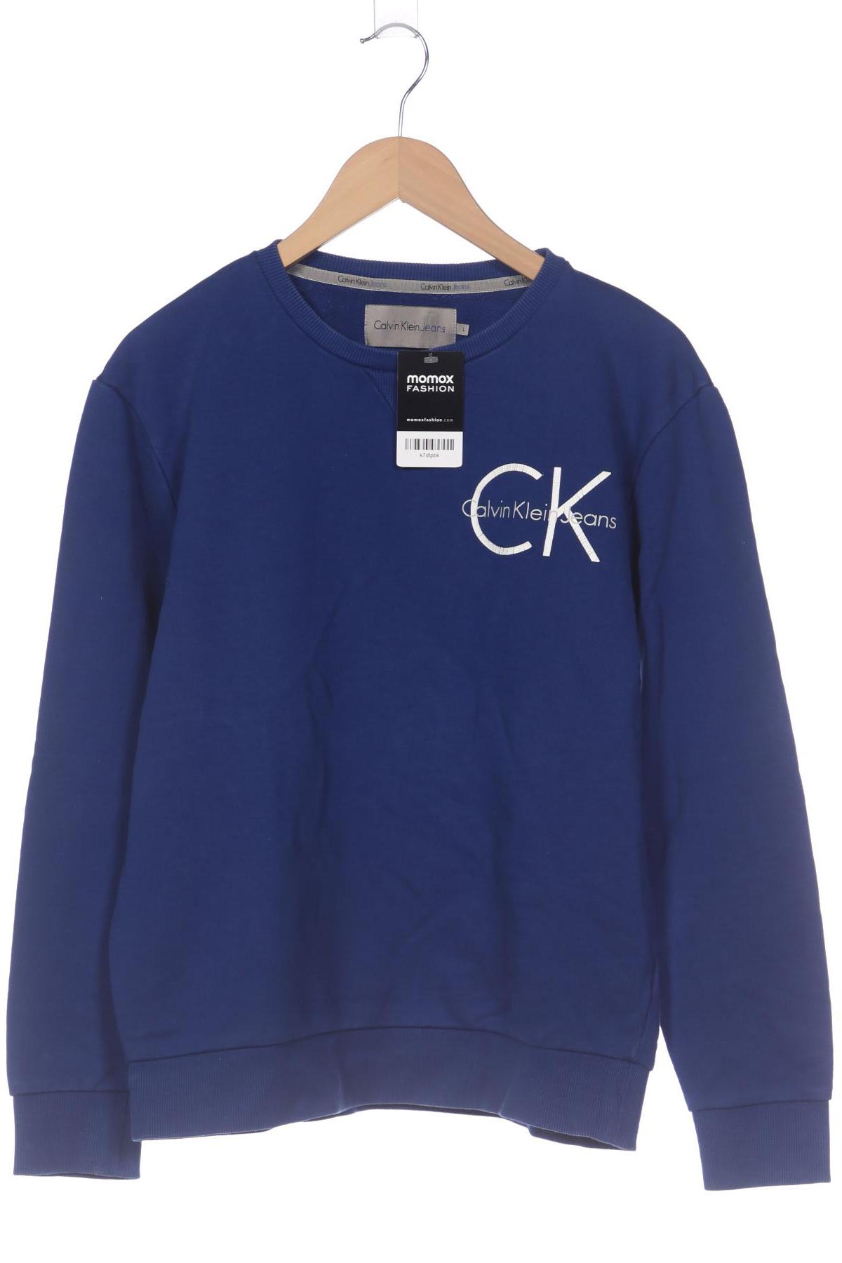 

Calvin Klein Jeans Herren Sweatshirt, blau, Gr. 52