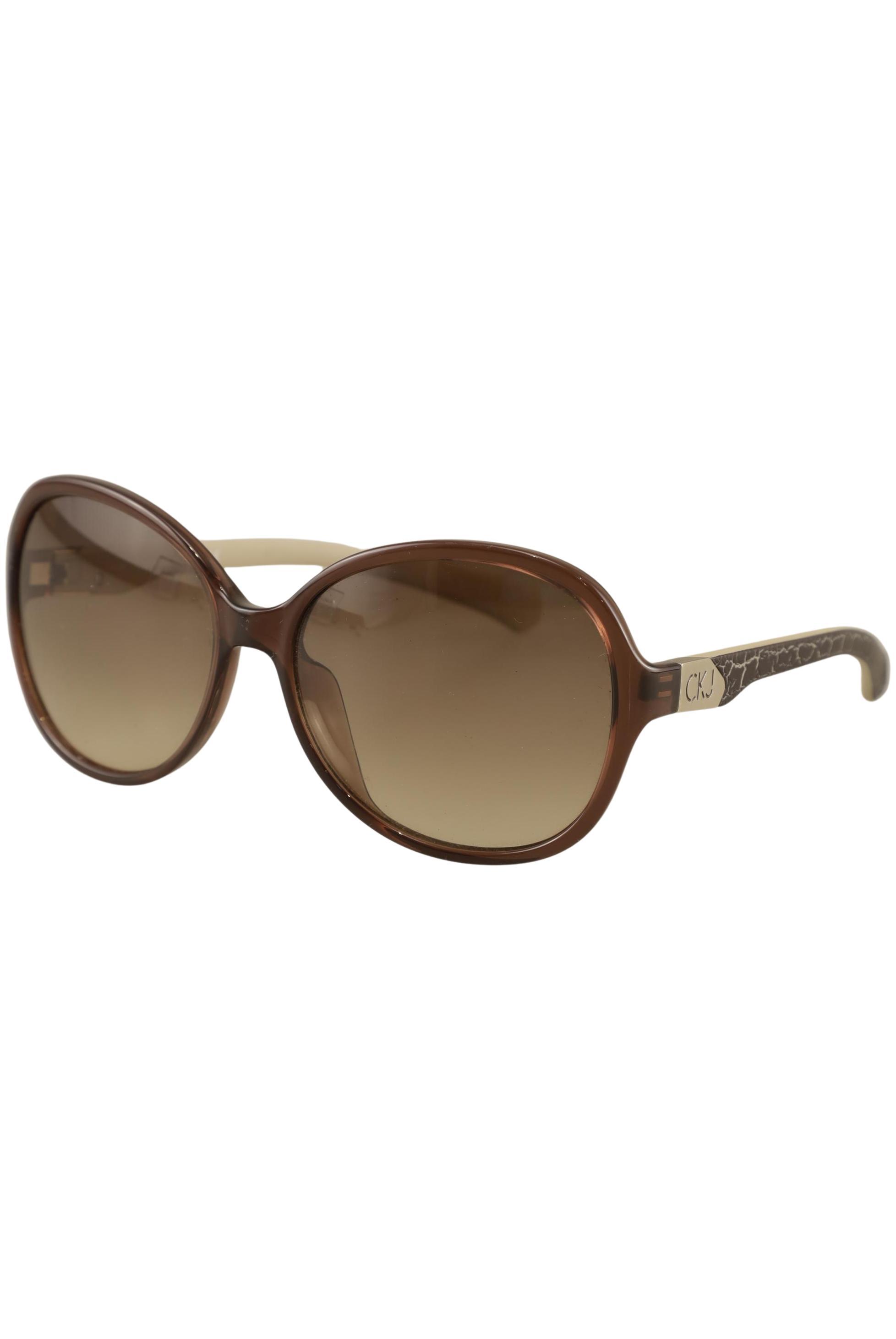 

Calvin Klein Jeans Damen Sonnenbrille, braun, Gr.