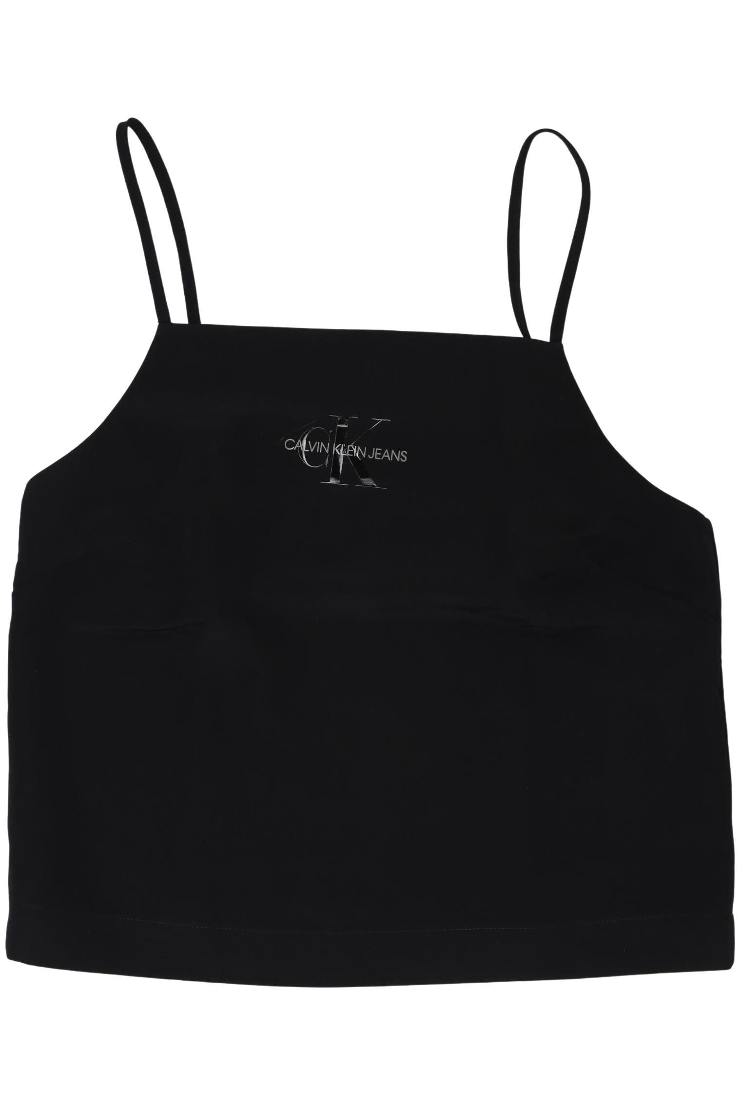 

Calvin Klein Jeans Damen Top, schwarz, Gr. 34