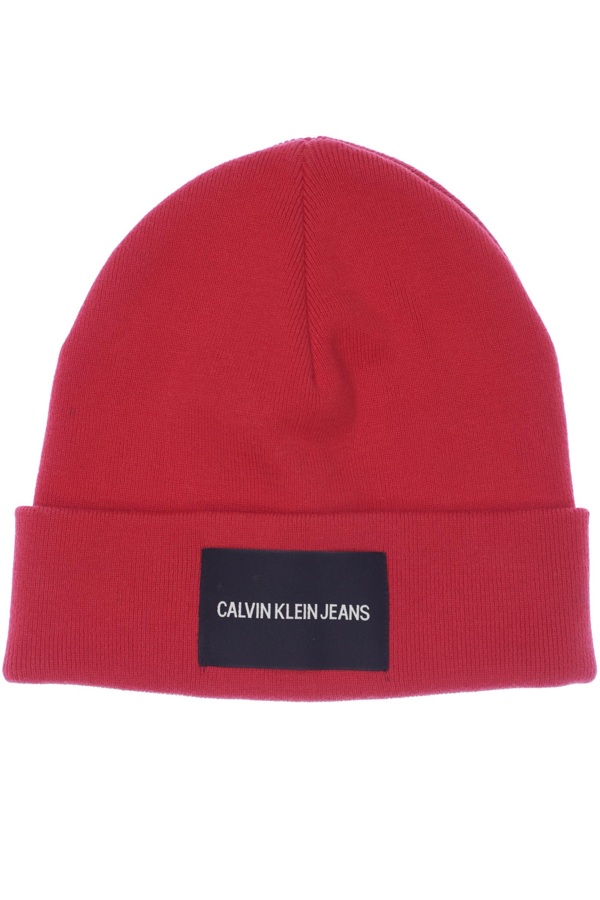 

Calvin Klein Jeans Damen Hut/Mütze, rot, Gr. uni