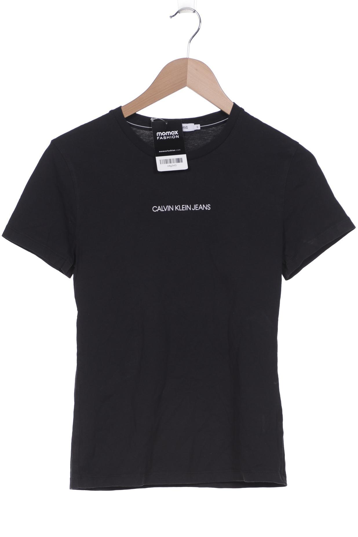 

Calvin Klein Jeans Damen T-Shirt, schwarz, Gr. 36