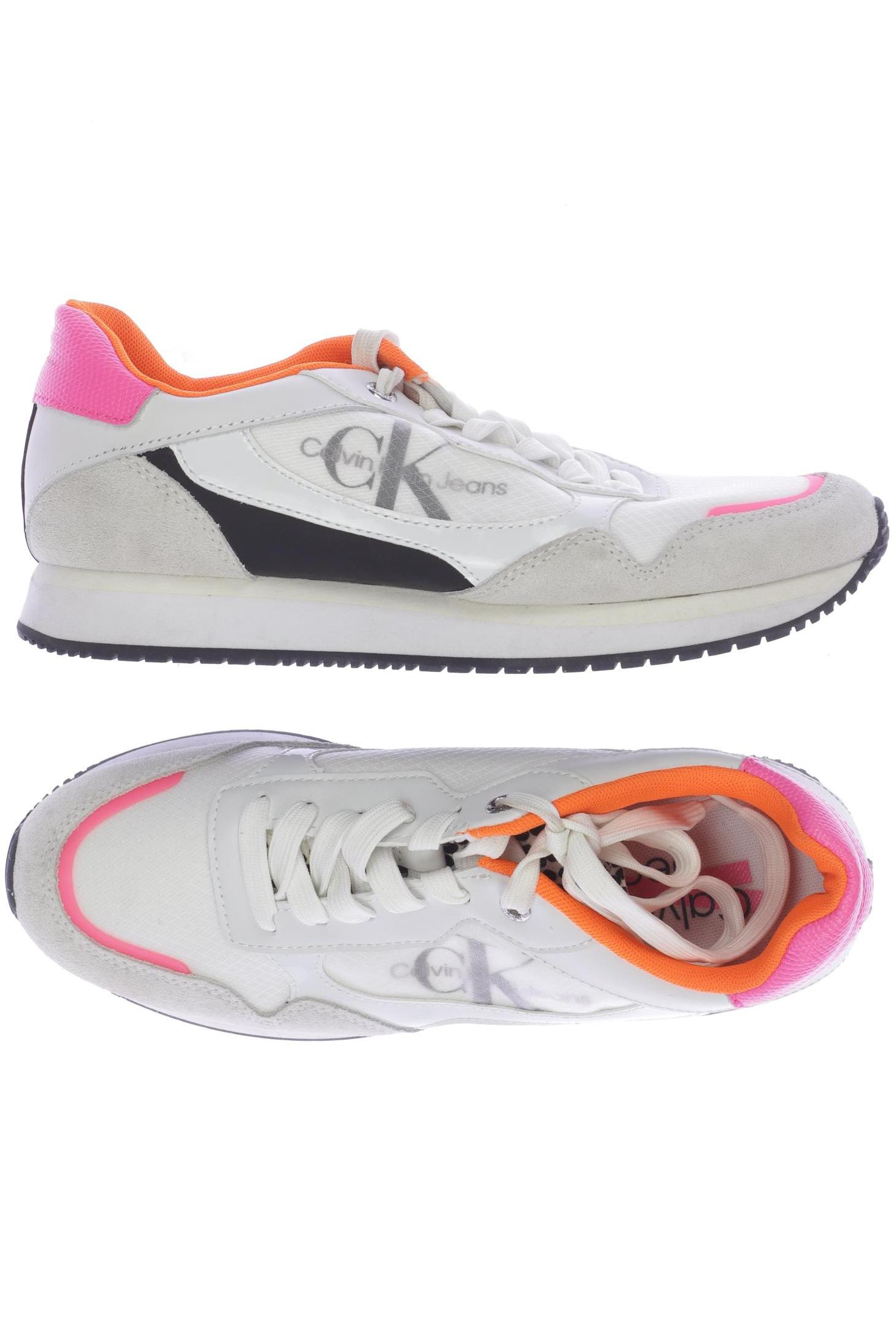 

Calvin Klein Jeans Damen Sneakers, weiß, Gr. 38